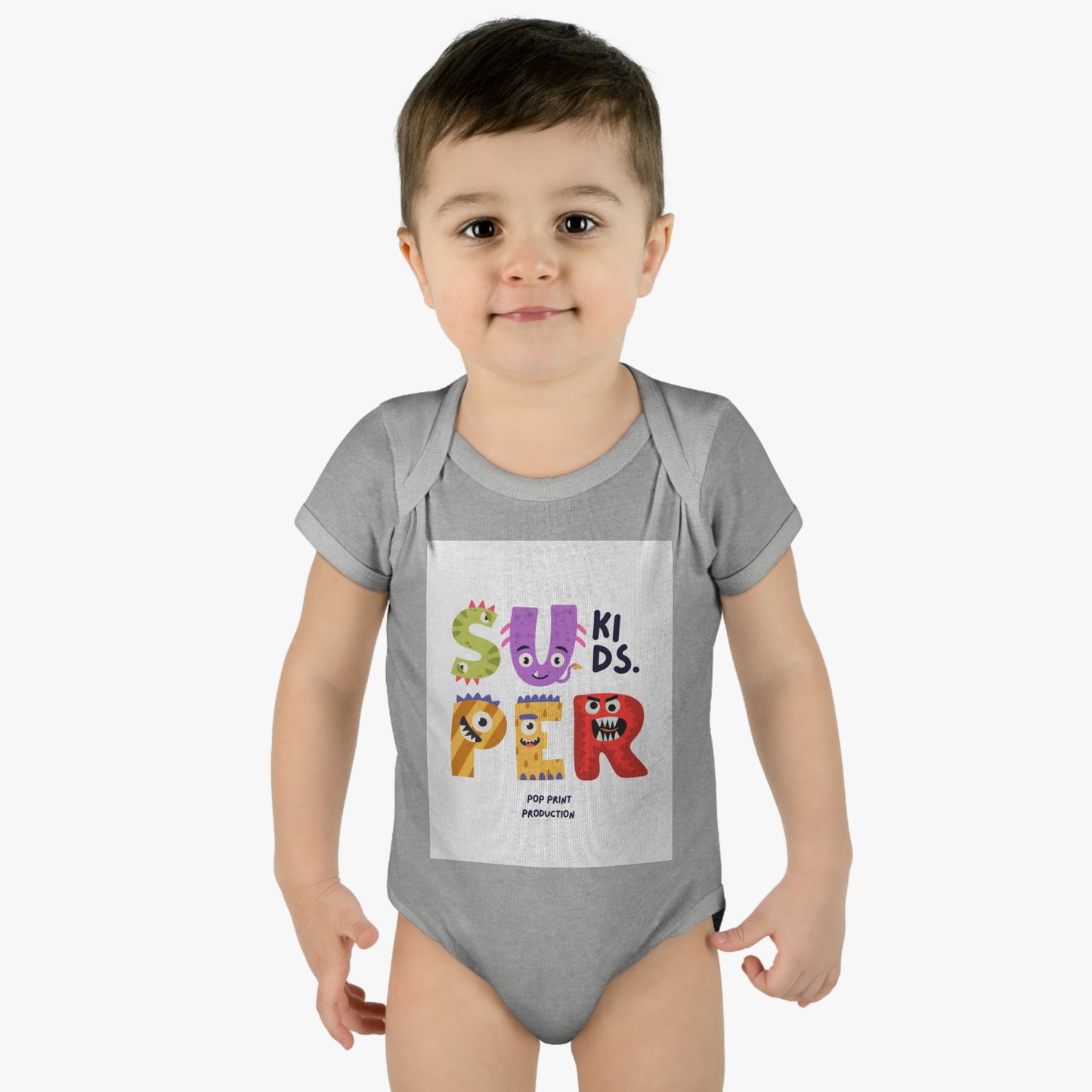 Super Kids Funky Infant Bodysuit - Adorable Baby Apparel