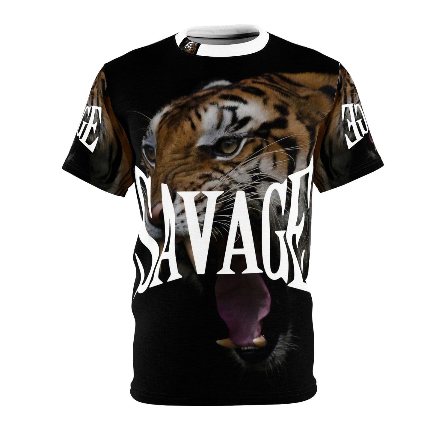 Bold Savage Tiger Unisex Tee - Fierce Streetwear Style