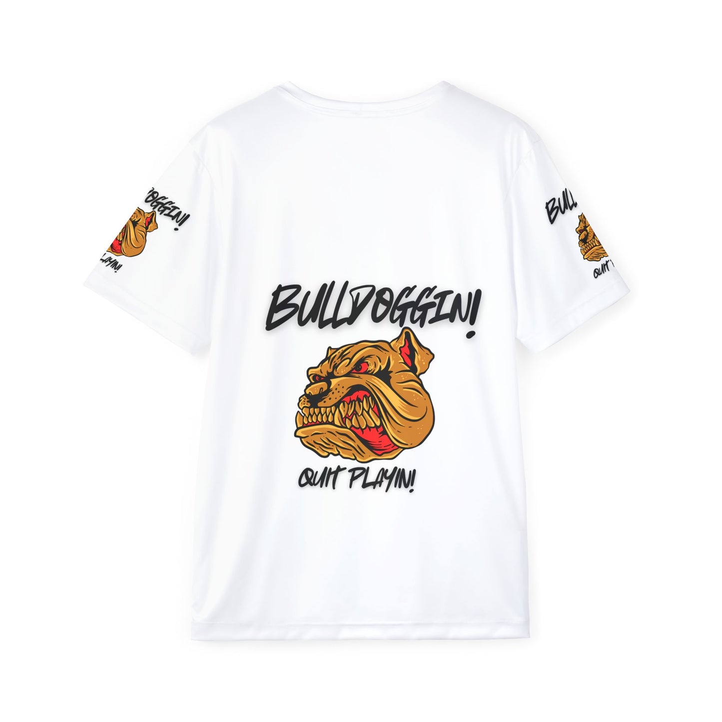 Bulldoggin' Men's Sports Jersey - 'Ain't Playin!' Athletic Tee for Sports Enthusiasts