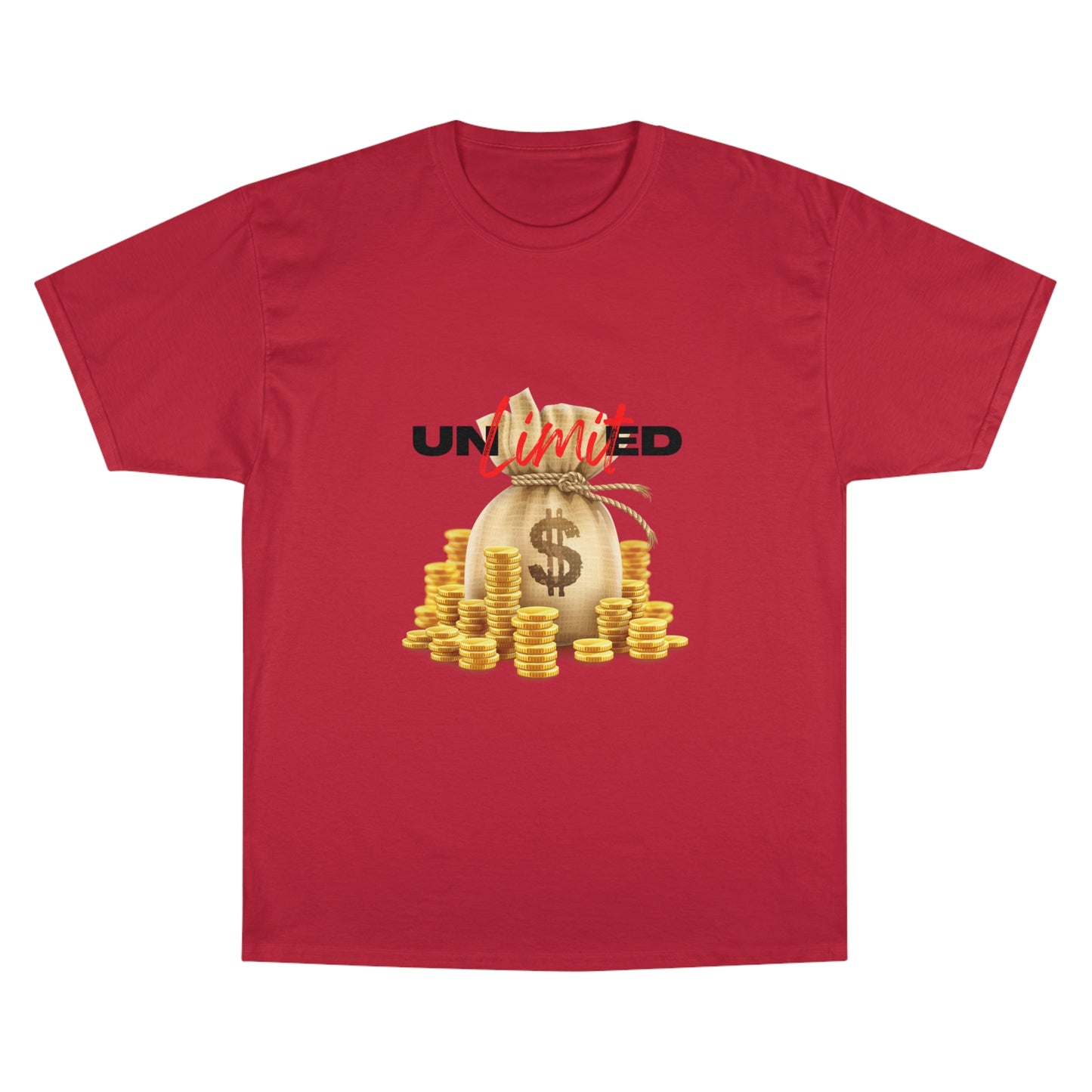 Unlimited Wealth Champion T-Shirt - Casual Gift for Money Lovers