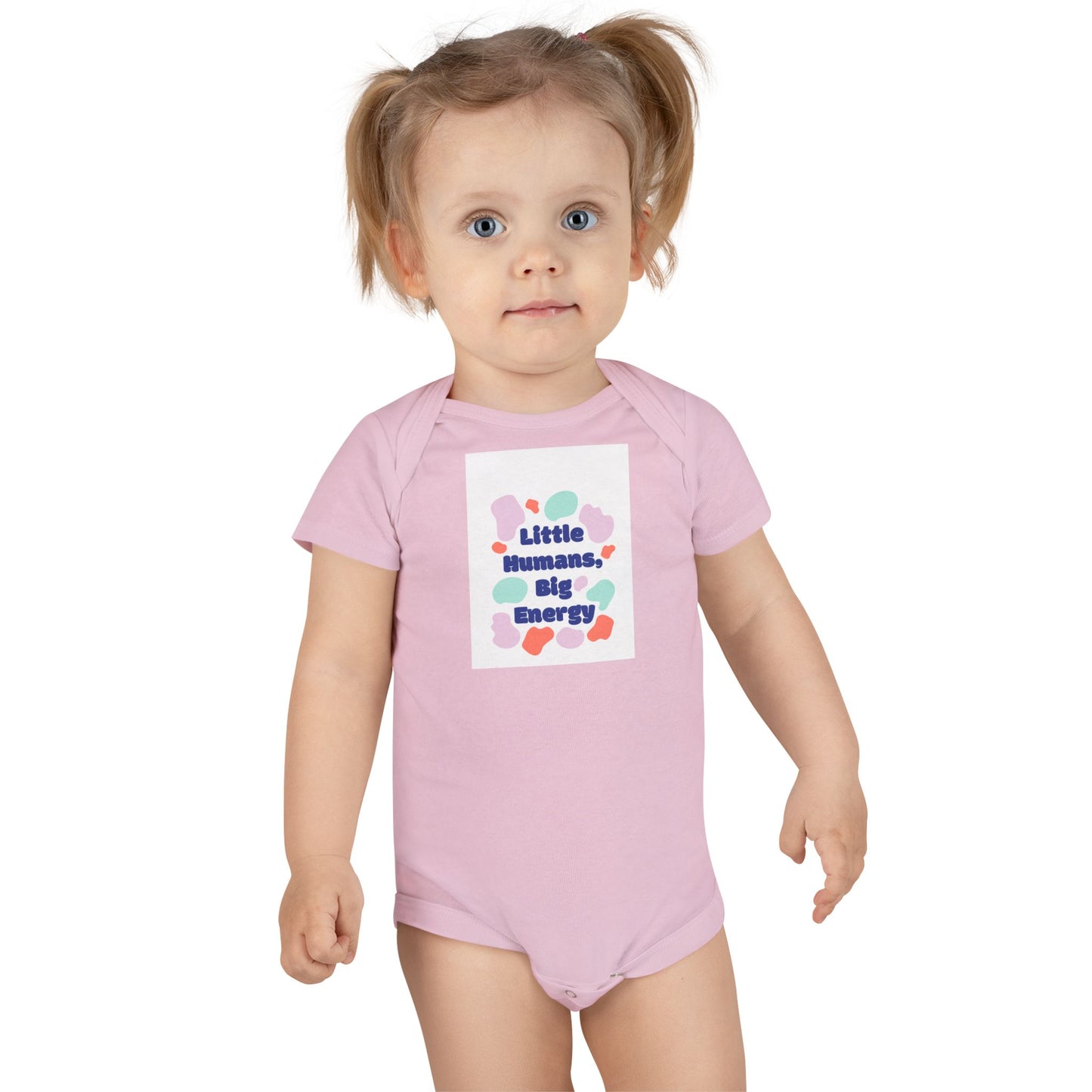 Fun Baby Onesie - 'Little Humans, Big Energy' Design