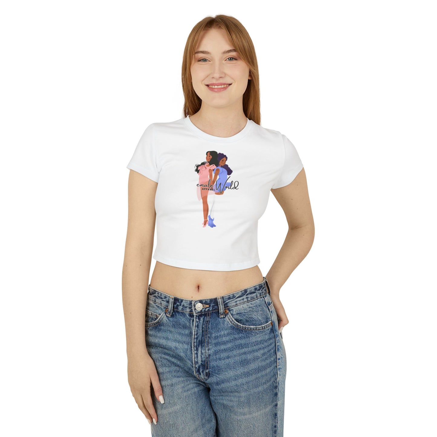 Empowerment Women's Baby Tee - Stylish and Comfortable Tee for Bold Fashion Choices