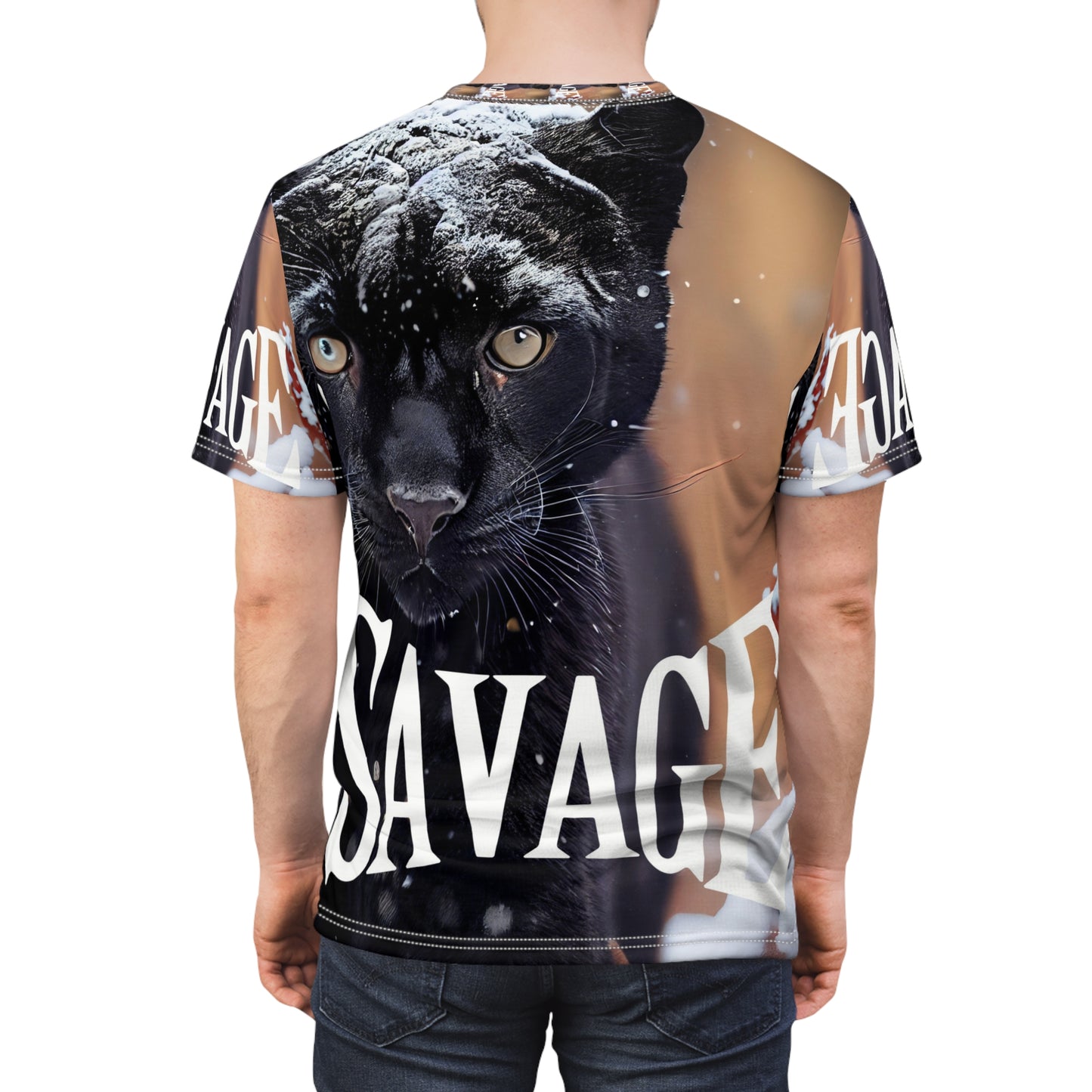 Savage Panther Unisex Tee - Bold Graphic Fashion for Animal Lovers