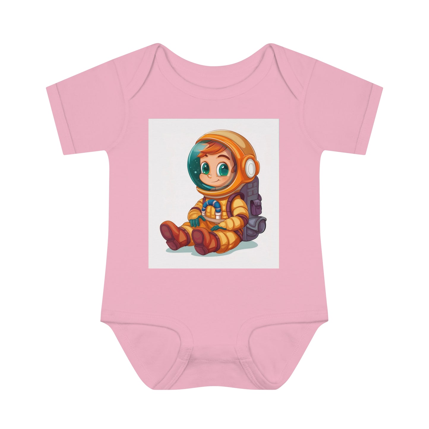 Cute Astronaut Baby Bodysuit - Adorable Infant Space Outfit for Newborns