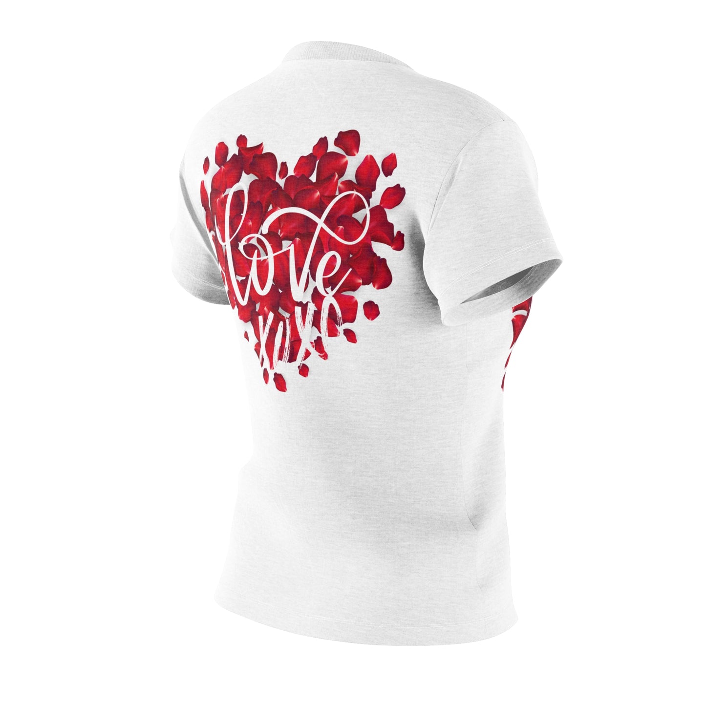 Romantic Love Heart Women's Tee - Perfect for Valentine's Day