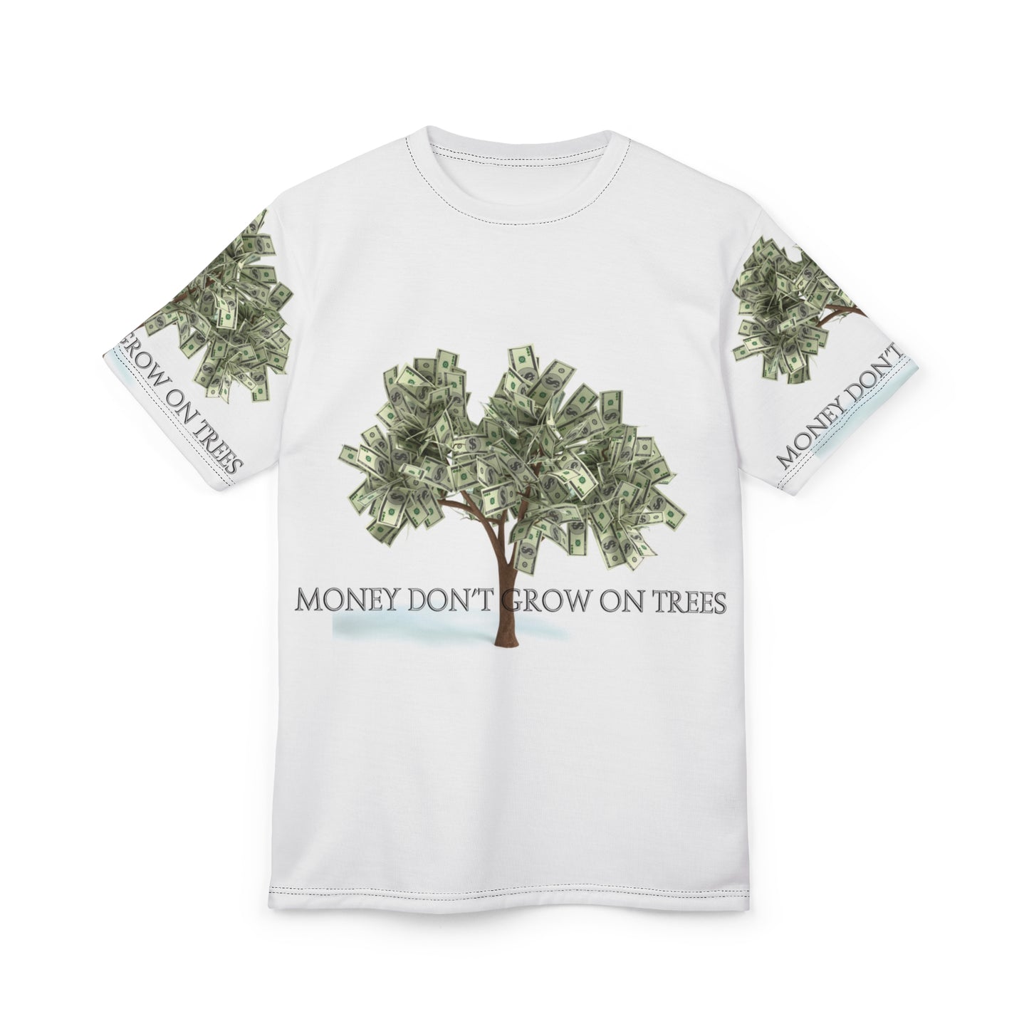 Money Don't Grow on Trees Unisex Tee - Fun & Playful Graphic T-Shirt