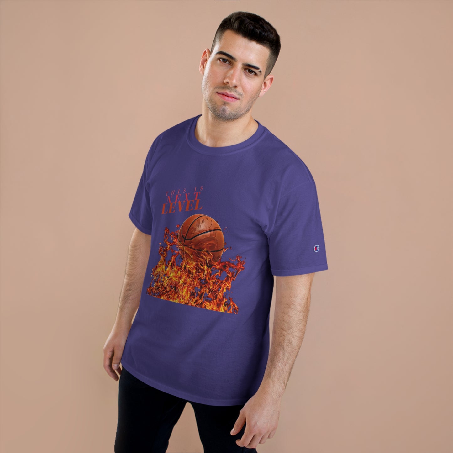 This Is The Next Level Basketball T-Shirt | Champion Graphic Tee for Sports Enthusiasts