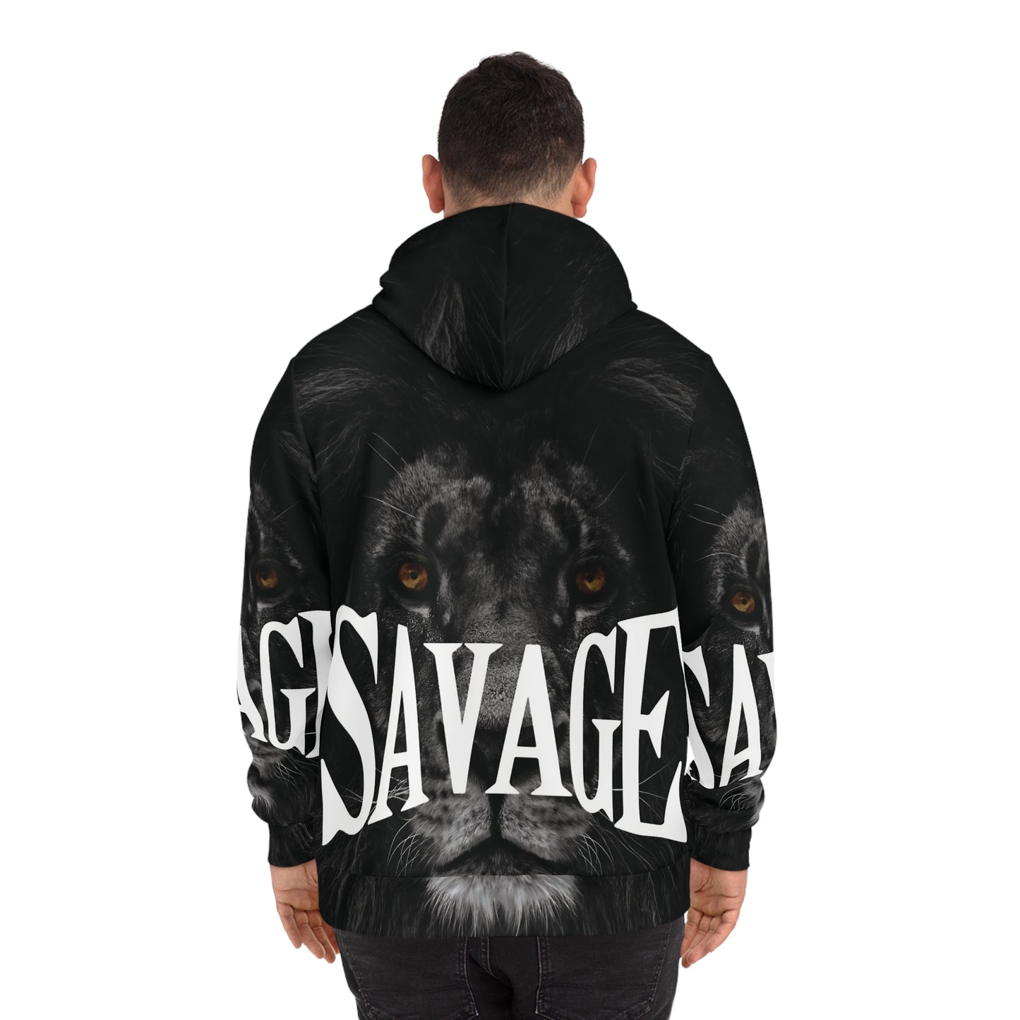 Savage Lion Graphic Hoodie - Fierce and Bold Streetwear