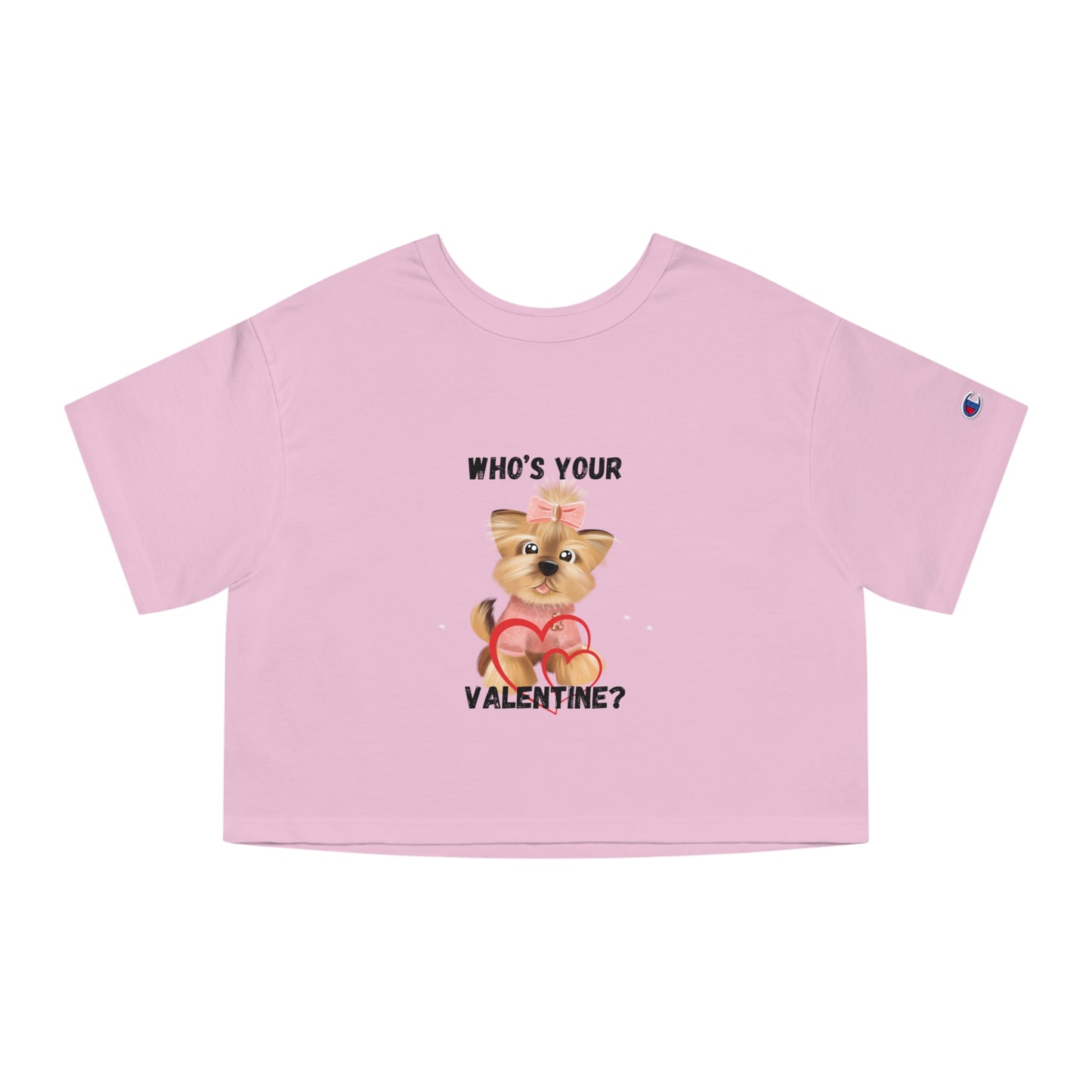 Valentine Champion Women's Heritage Cropped T-Shirt