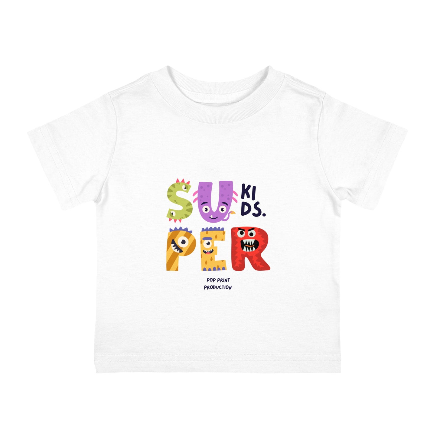 Super Kids Infant Cotton Jersey Tee – Fun and Colorful Toddler Shirt