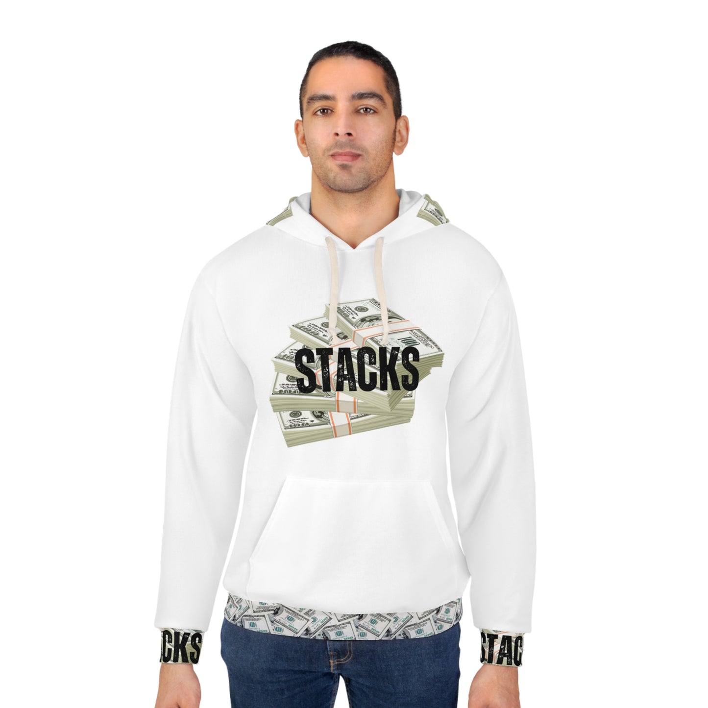 Copy of Copy of Trendy Money Stacks Unisex Pullover Hoodie - Perfect for Casual Wear & Gifts