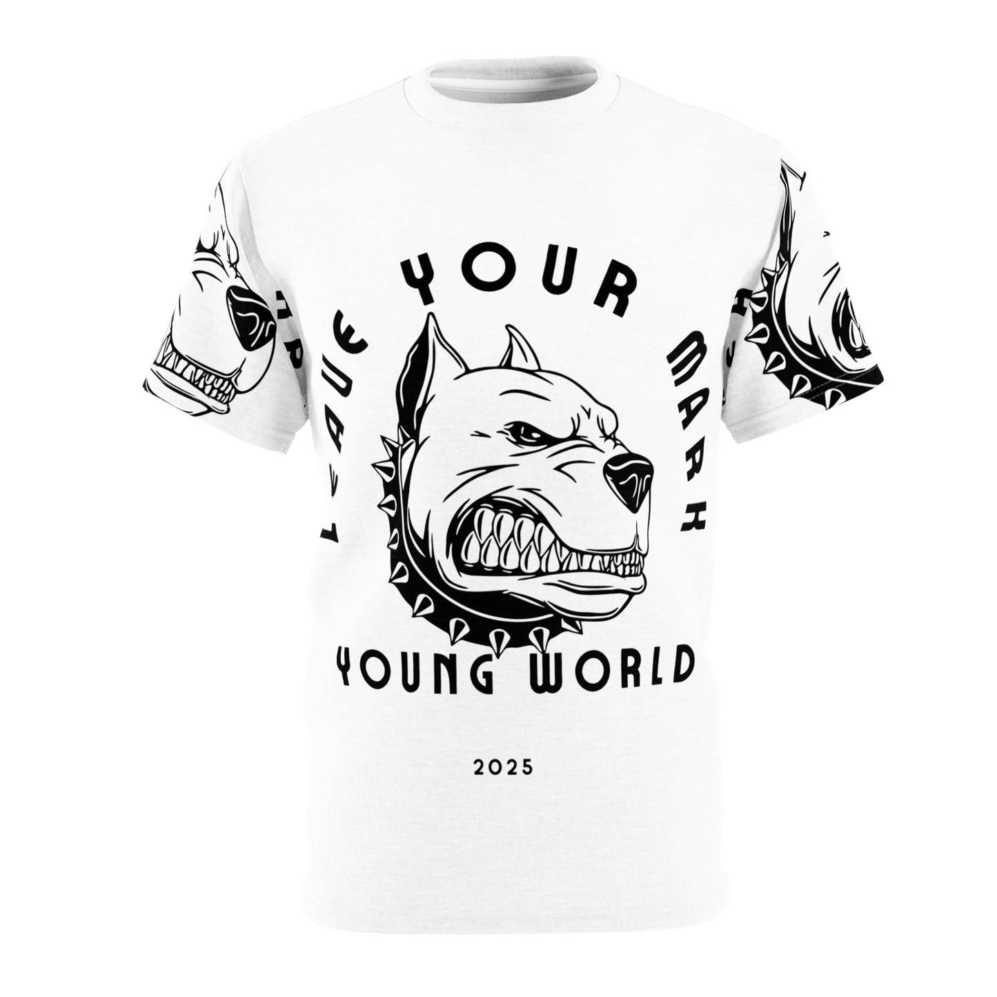 Young World Motivation Unisex Cut & Sew Tee (AOP)