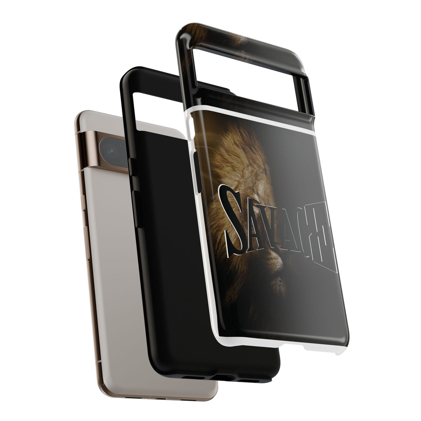 Savage Lion Phone Case - Tough & Stylish Protection