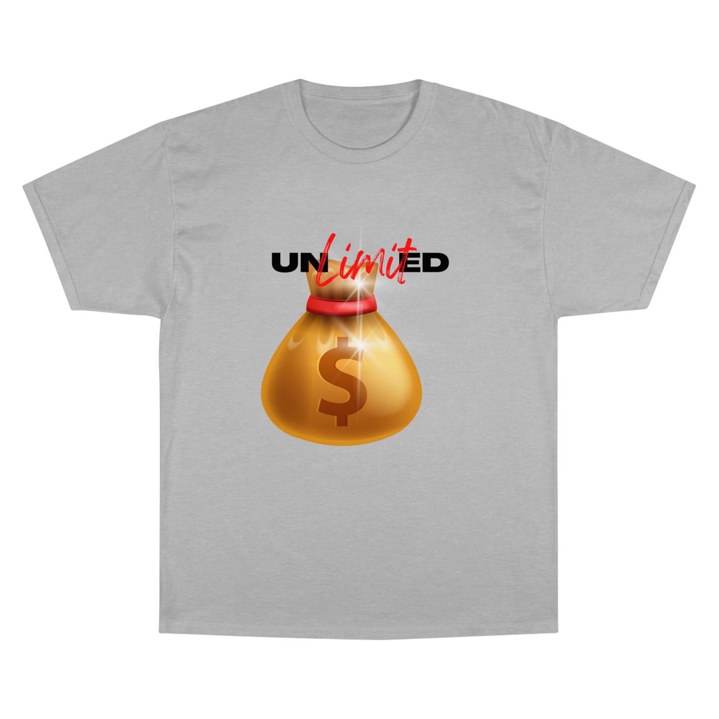 Unlimited Wealth Graphic Champion T-Shirt