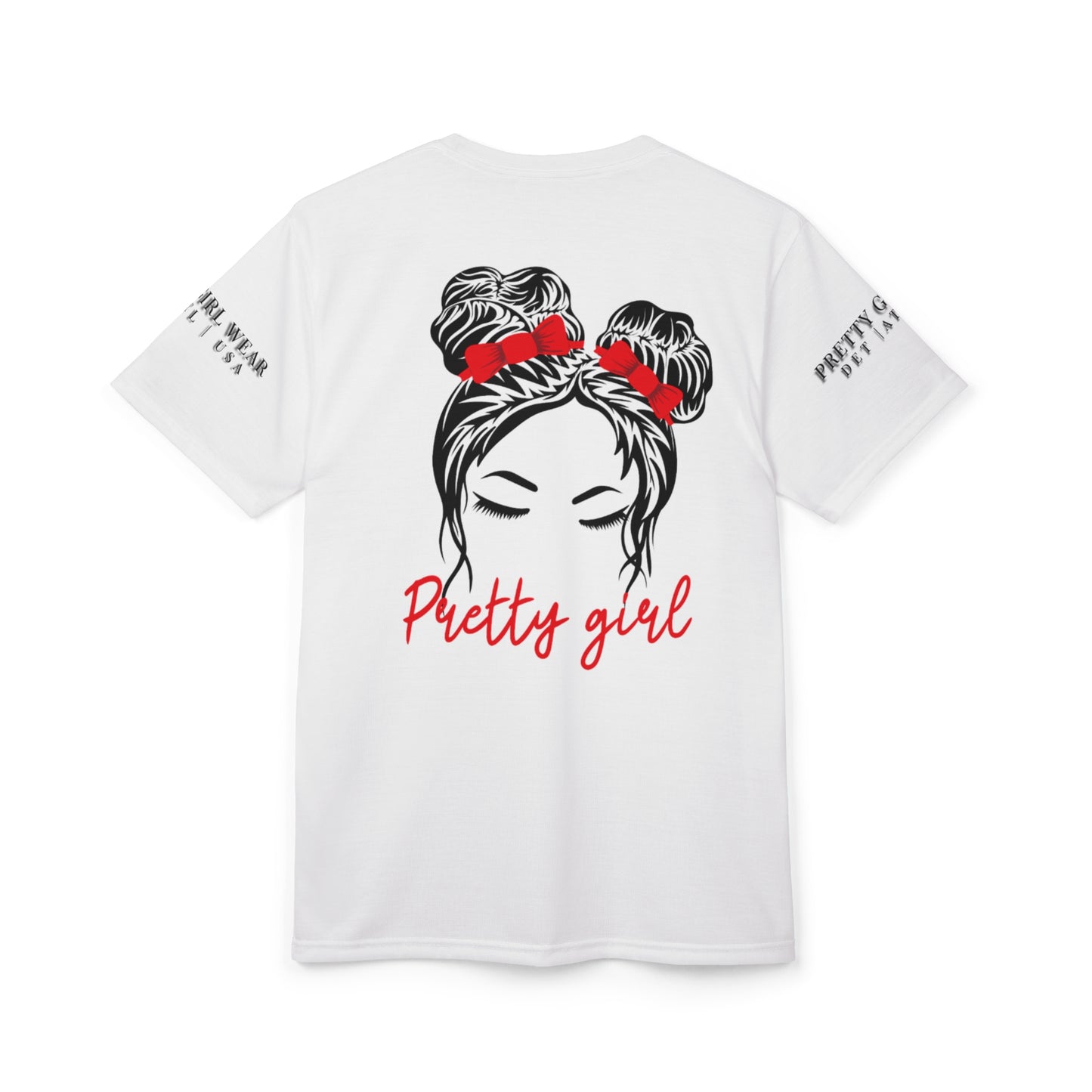 Pretty Girl Unisex Cut & Sew Tee - Stylish Graphic Tee for Women