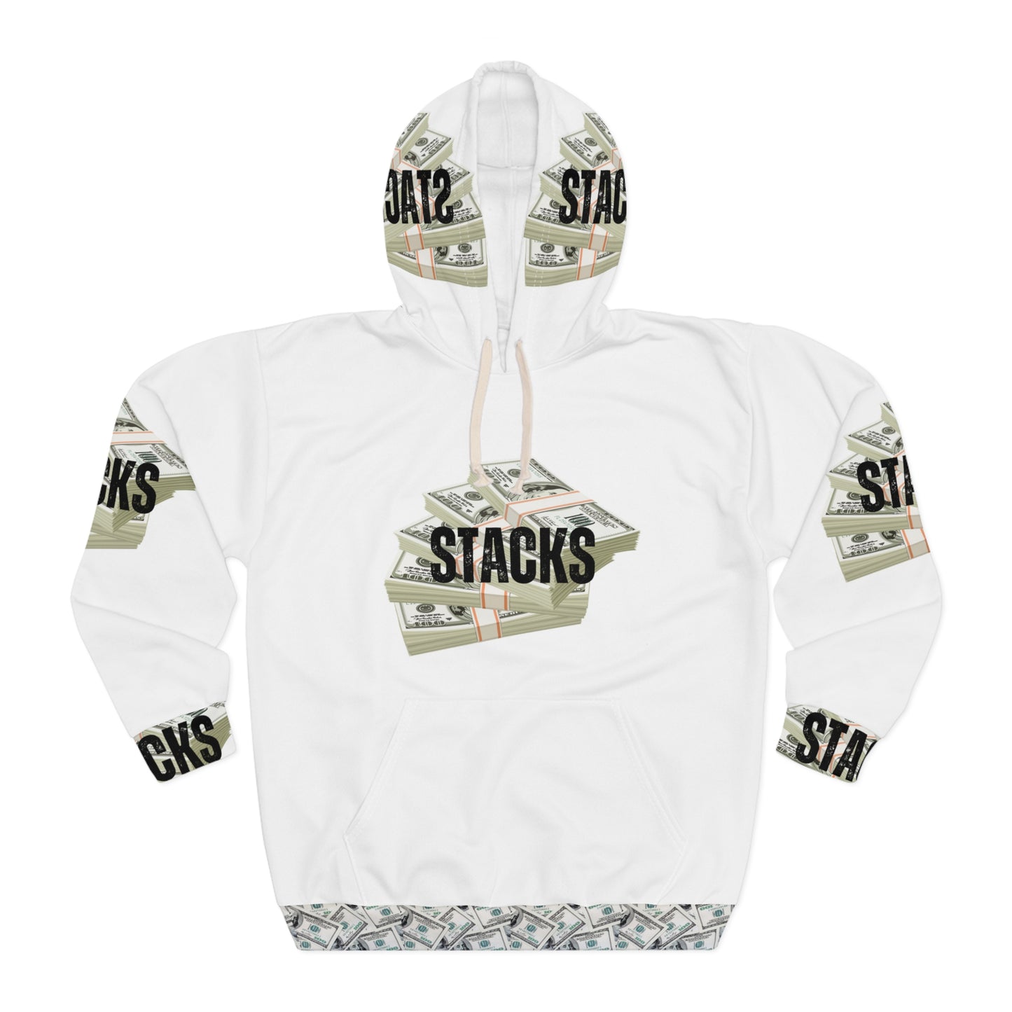 Copy of Trendy Money Stacks Unisex Pullover Hoodie - Perfect for Casual Wear & Gifts