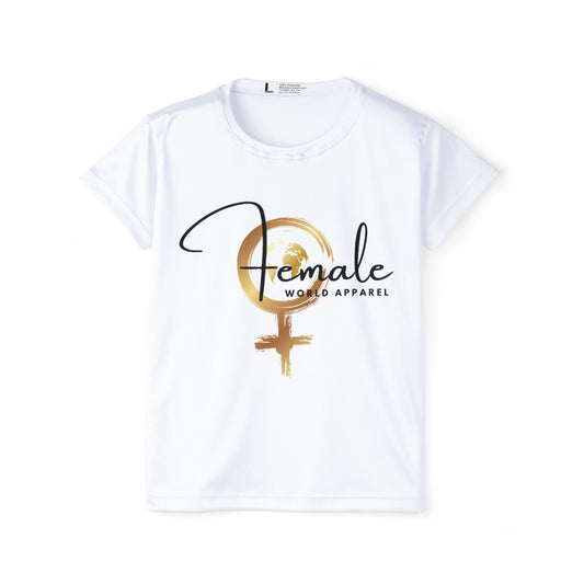 Empowering Women's Sports Jersey - Female World Apparel Tee