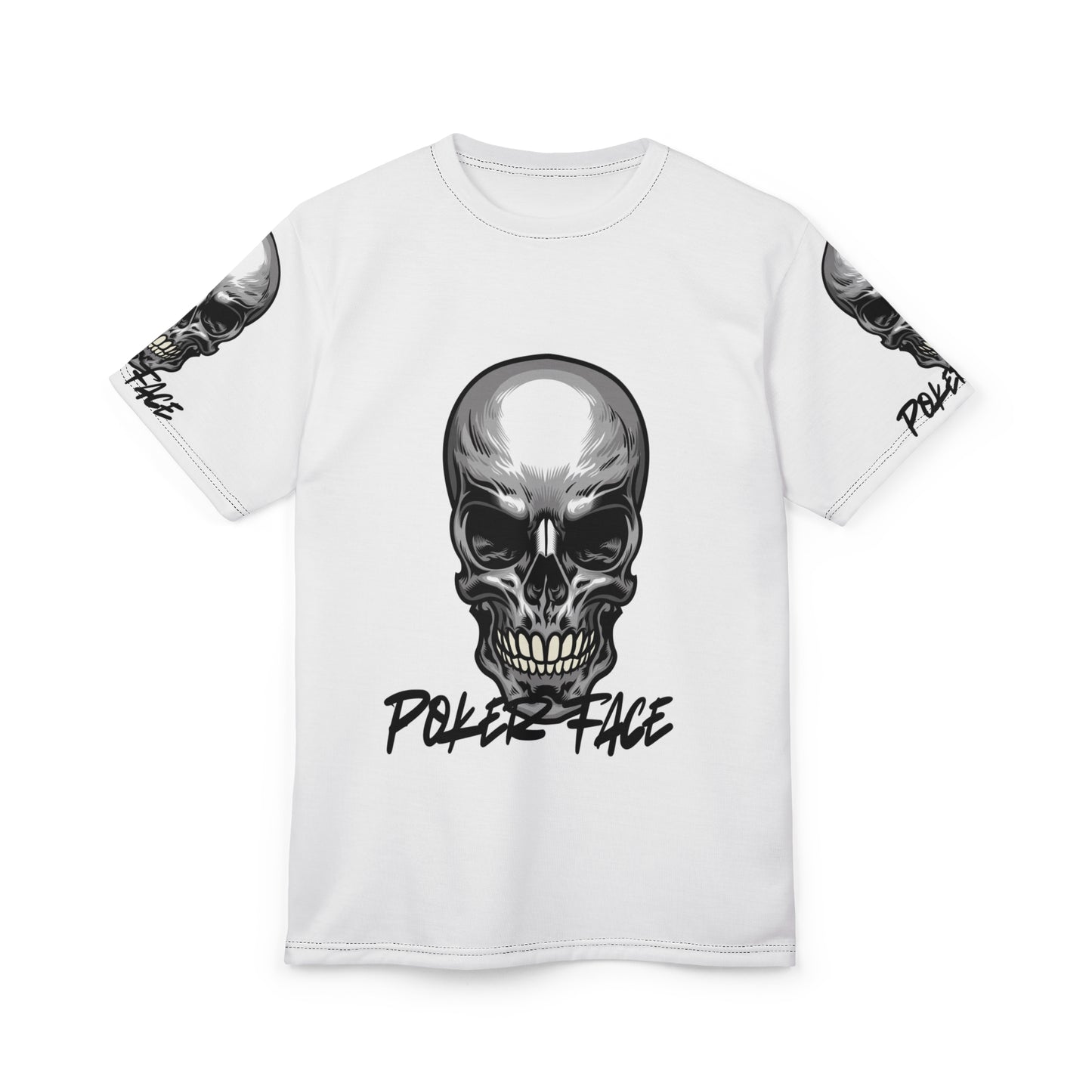 Edgy Skull Graphic Tee - Perfect for Halloween and Everyday Style