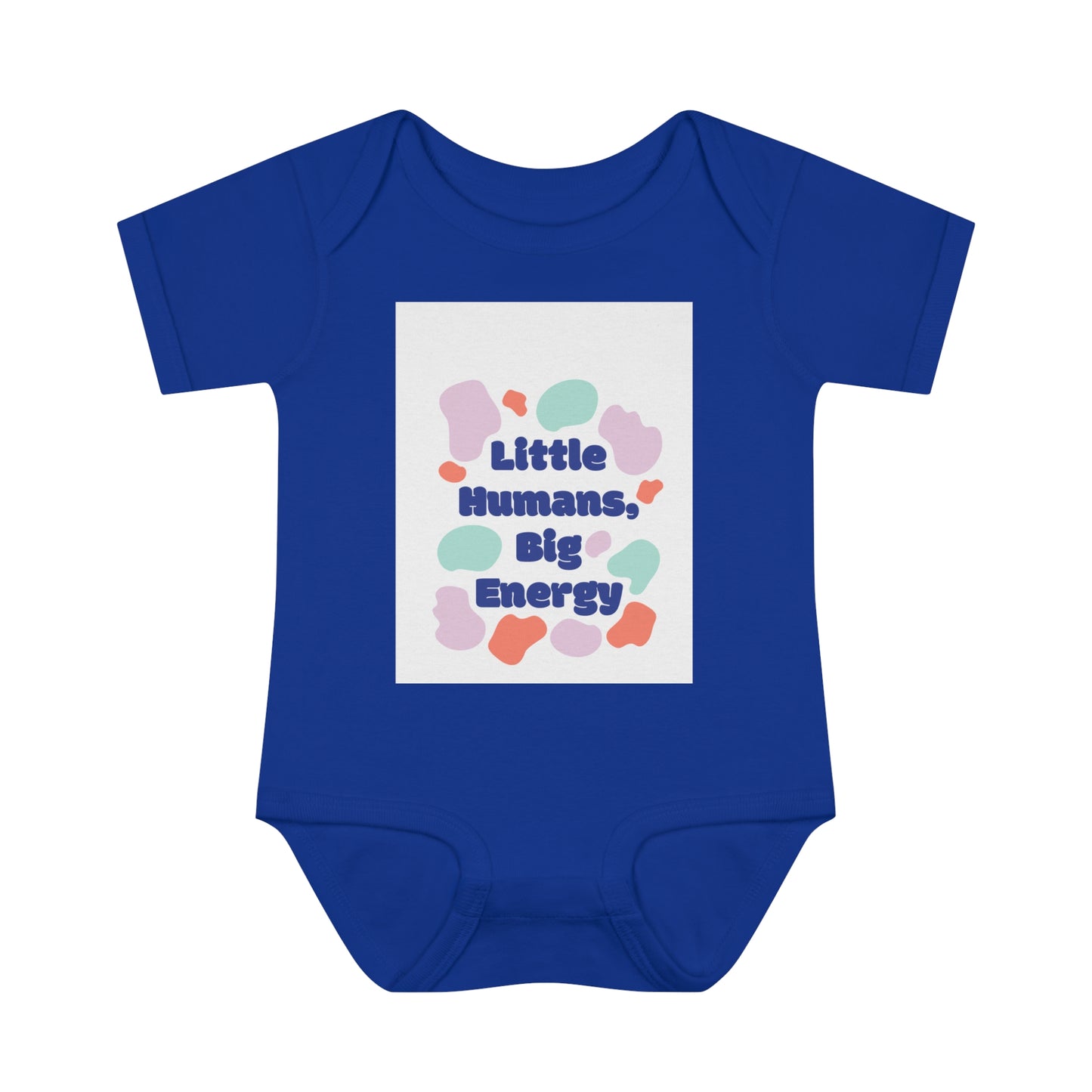 Cute Infant Bodysuit - "Little Humans, Big Energy" for Active Babies