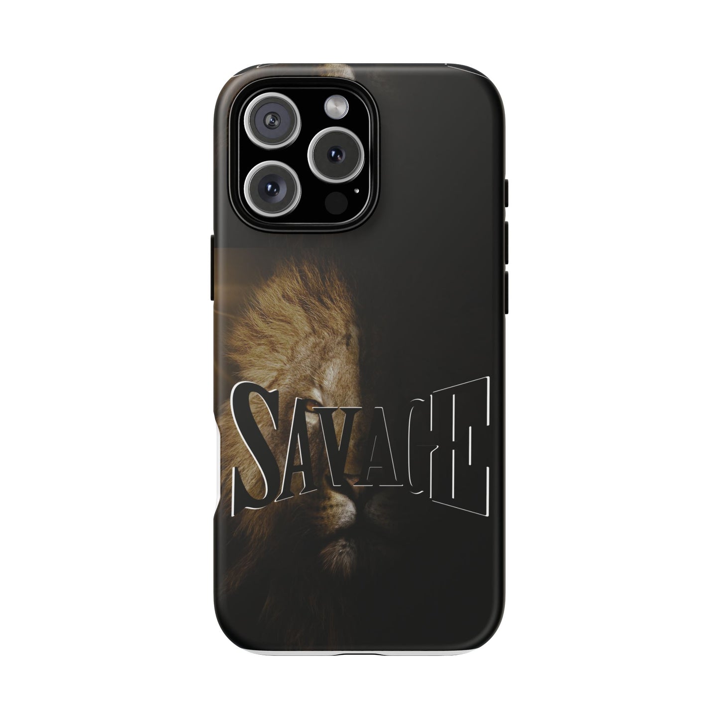 Savage Lion Phone Case - Tough & Stylish Protection