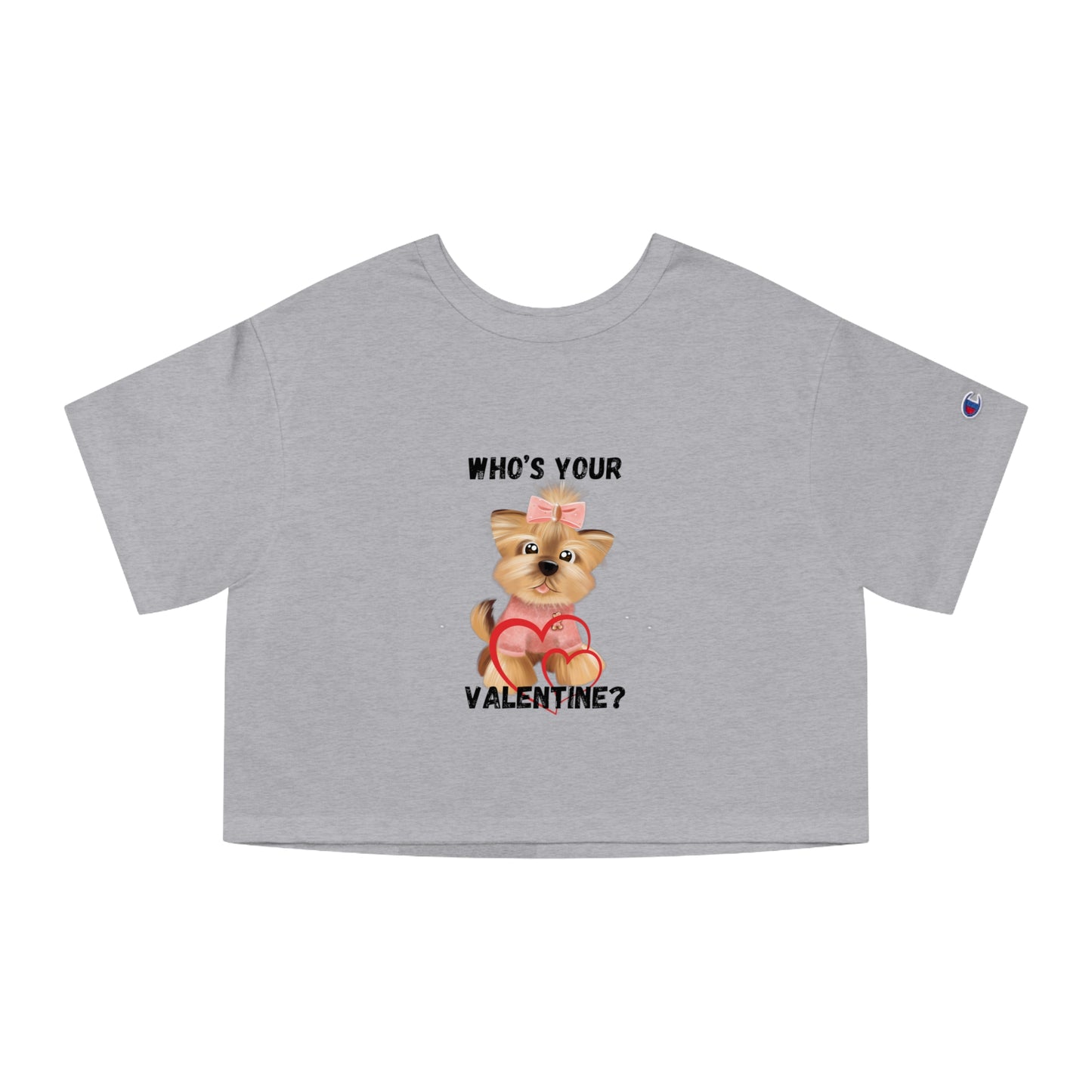 Valentine Champion Women's Heritage Cropped T-Shirt