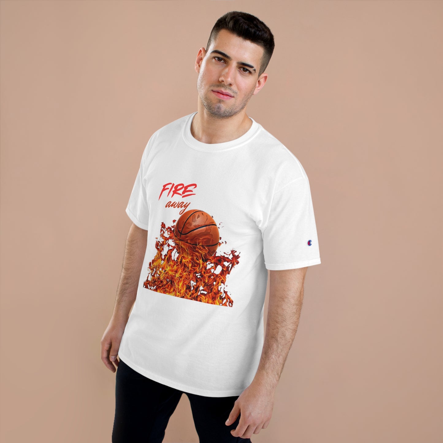 Champion Fire Away Basketball T-Shirt - Sports Apparel for Fans