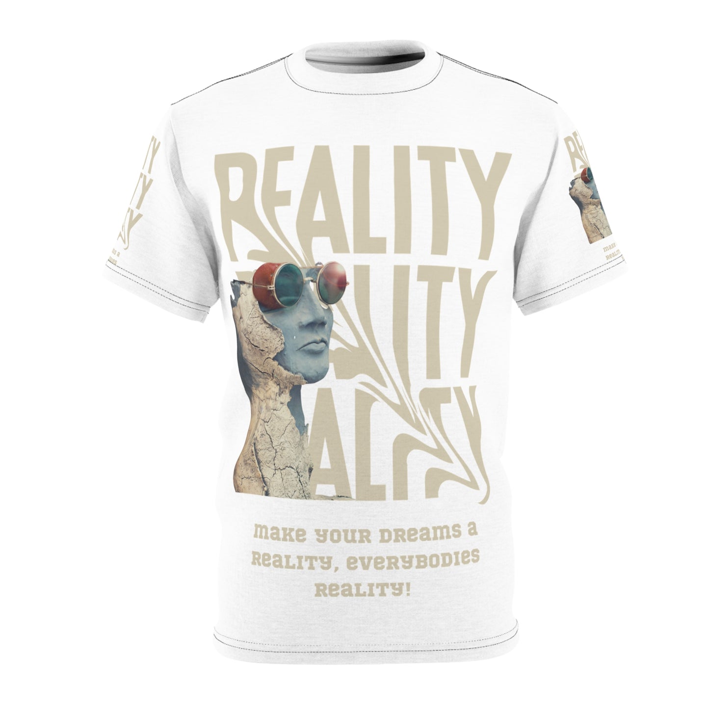 Reality Dreams Unisex Tee - Motivational Casual Wear for Dreamers