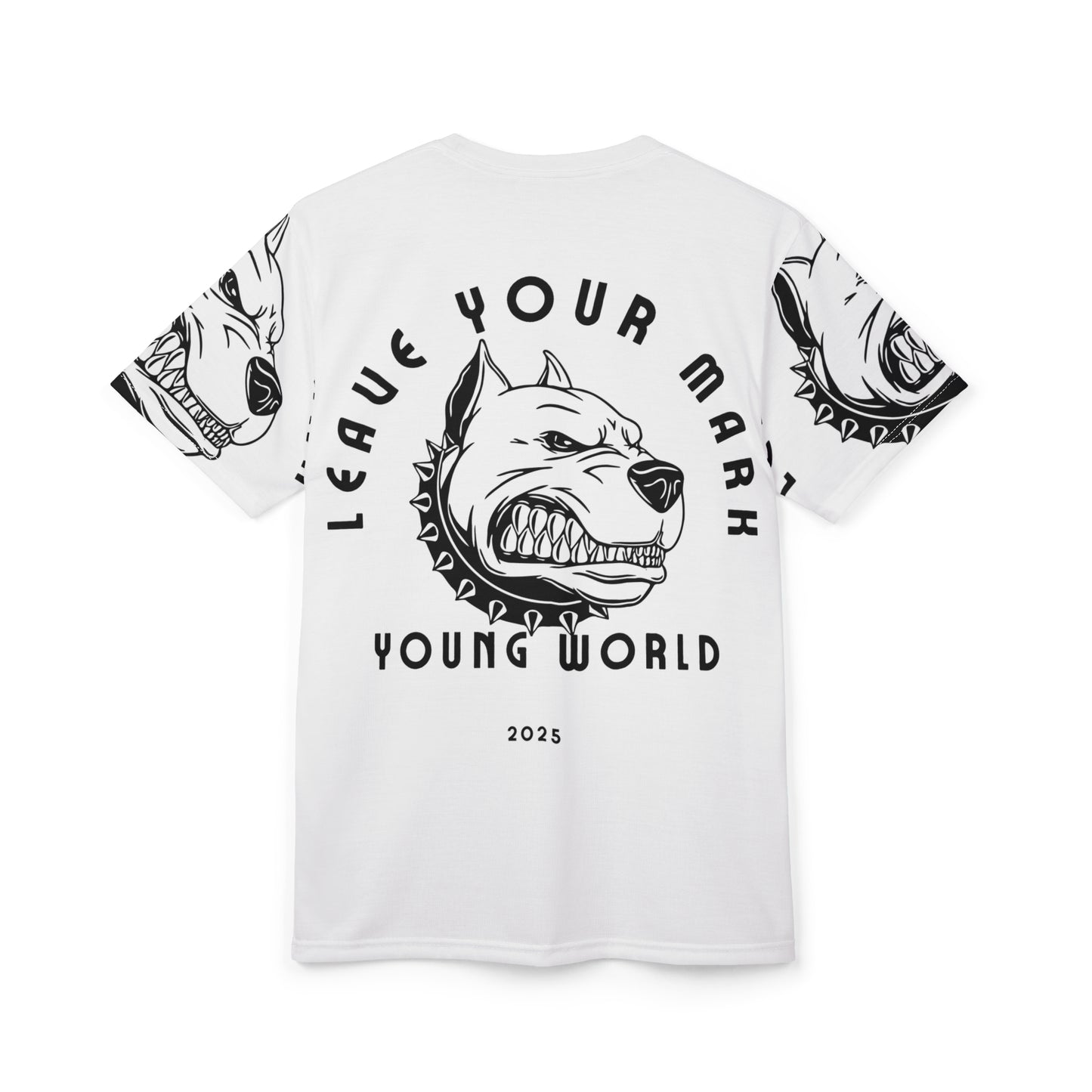 Young World Motivation Unisex Cut & Sew Tee (AOP)