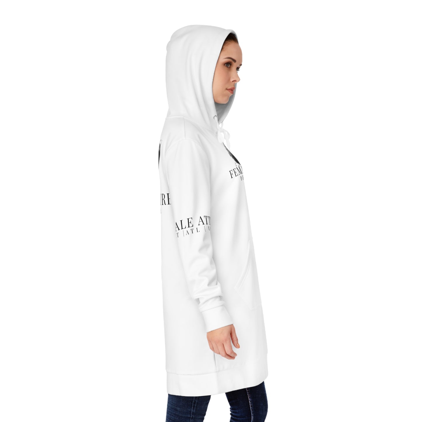 Empowering Women's Hoodie Dress - Stylish & Comfortable Fashion for Everyday Wear