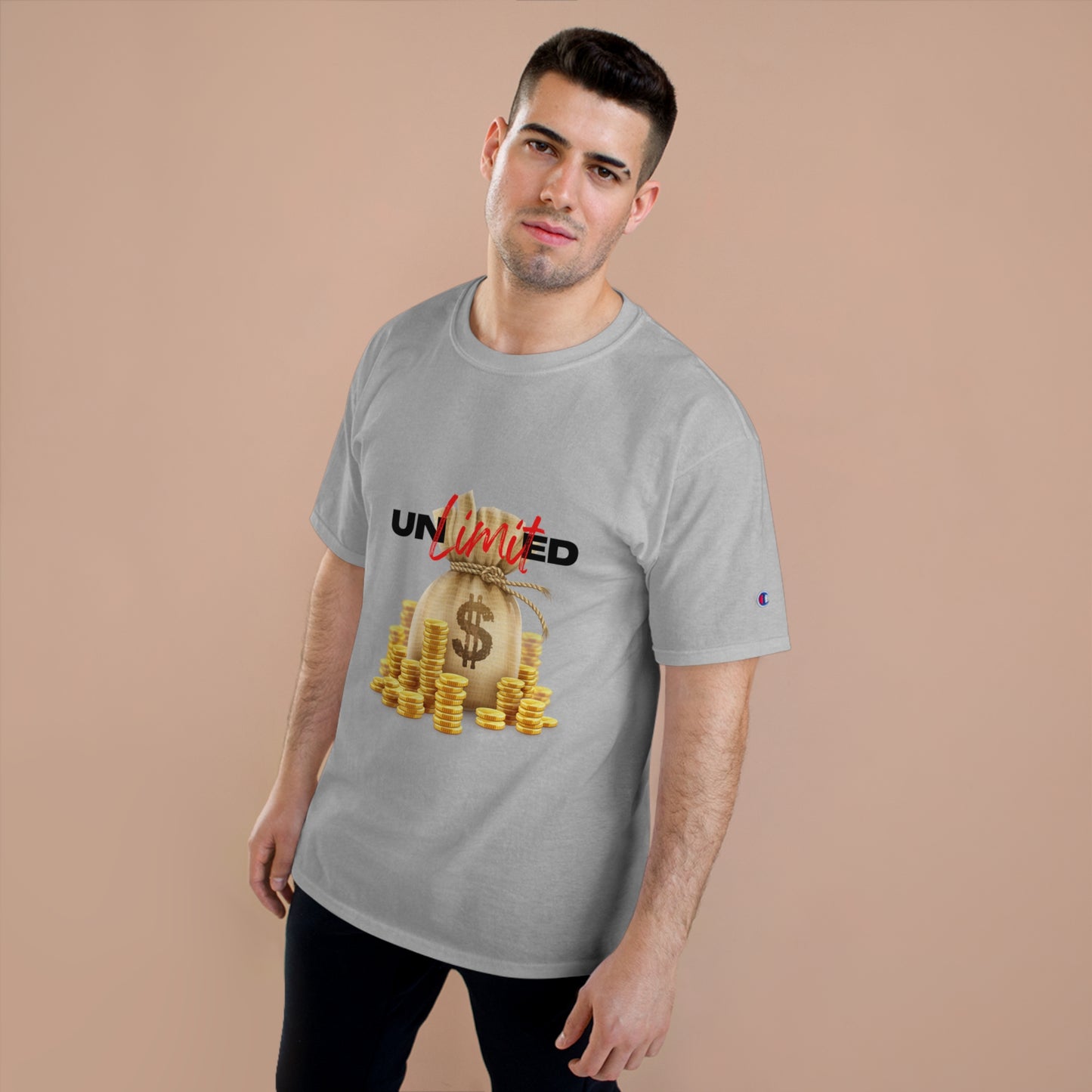 Unlimited Wealth Champion T-Shirt - Casual Gift for Money Lovers