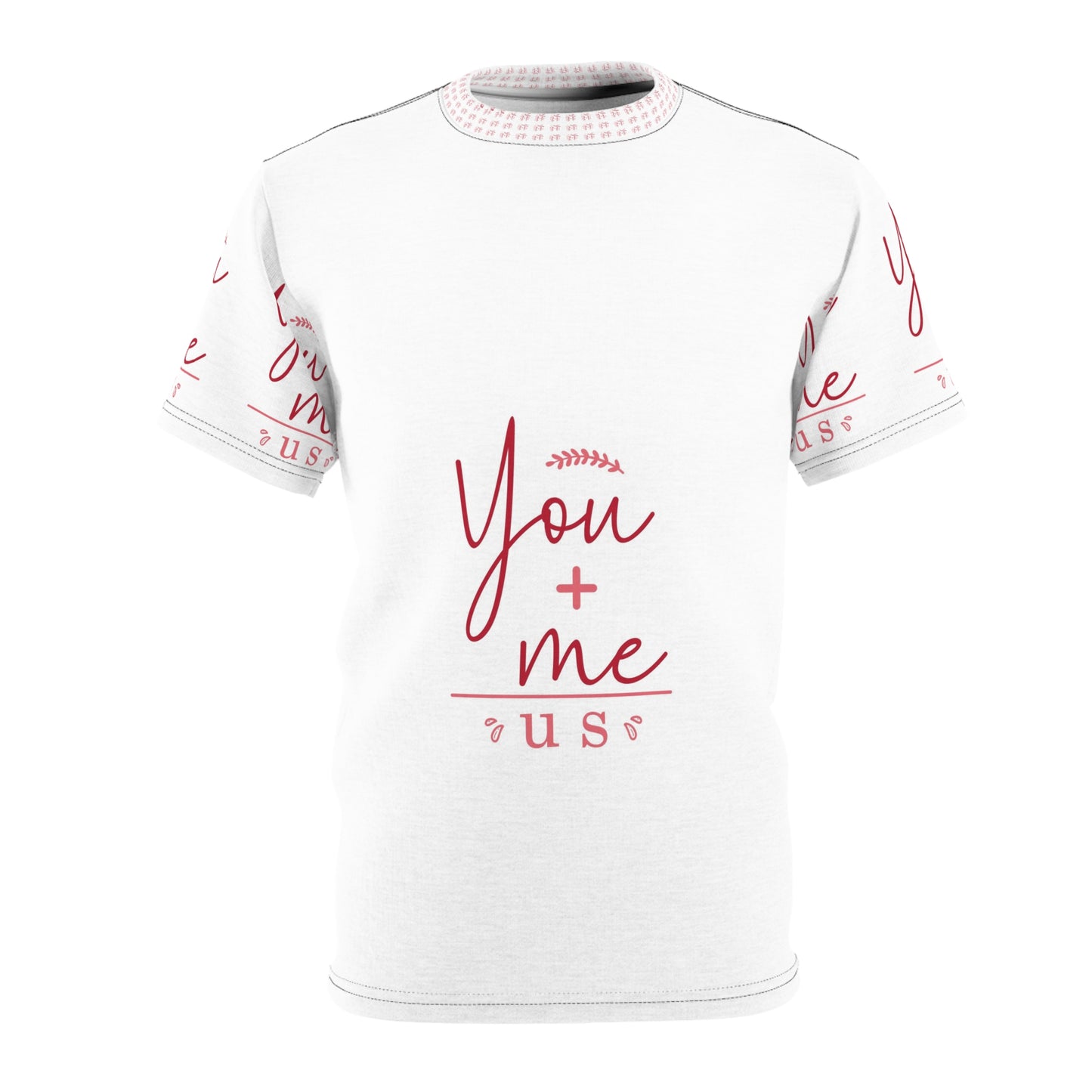 You + Me Unisex Cut & Sew Tee - Perfect Gift for Couples