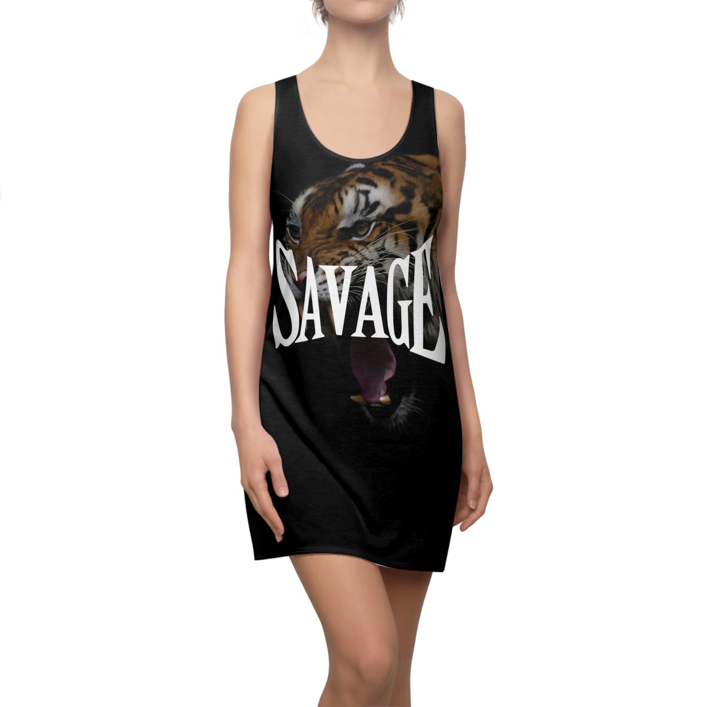 Savage Tiger Women's Racerback Dress - Bold, Stylish Athletic Wear