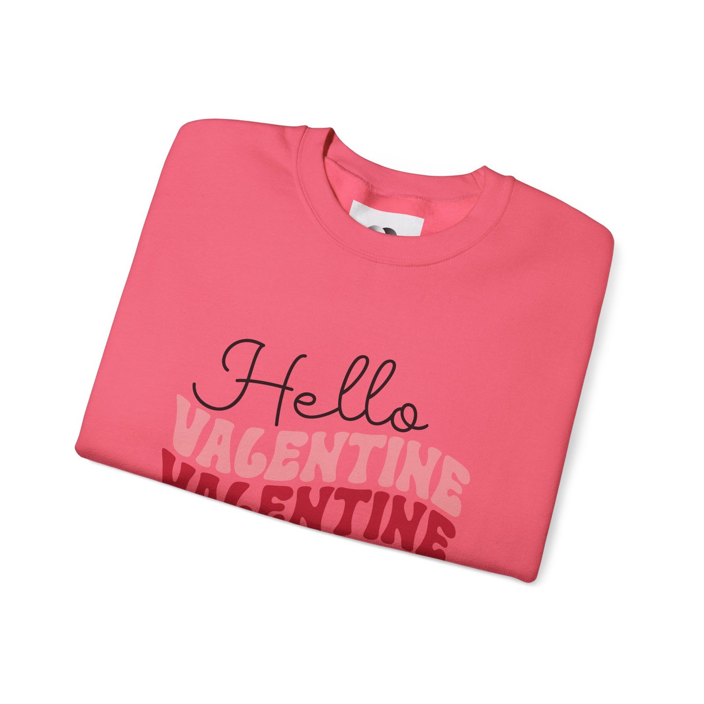 Hello Valentine Unisex Heavy Blend Crewneck Sweatshirt