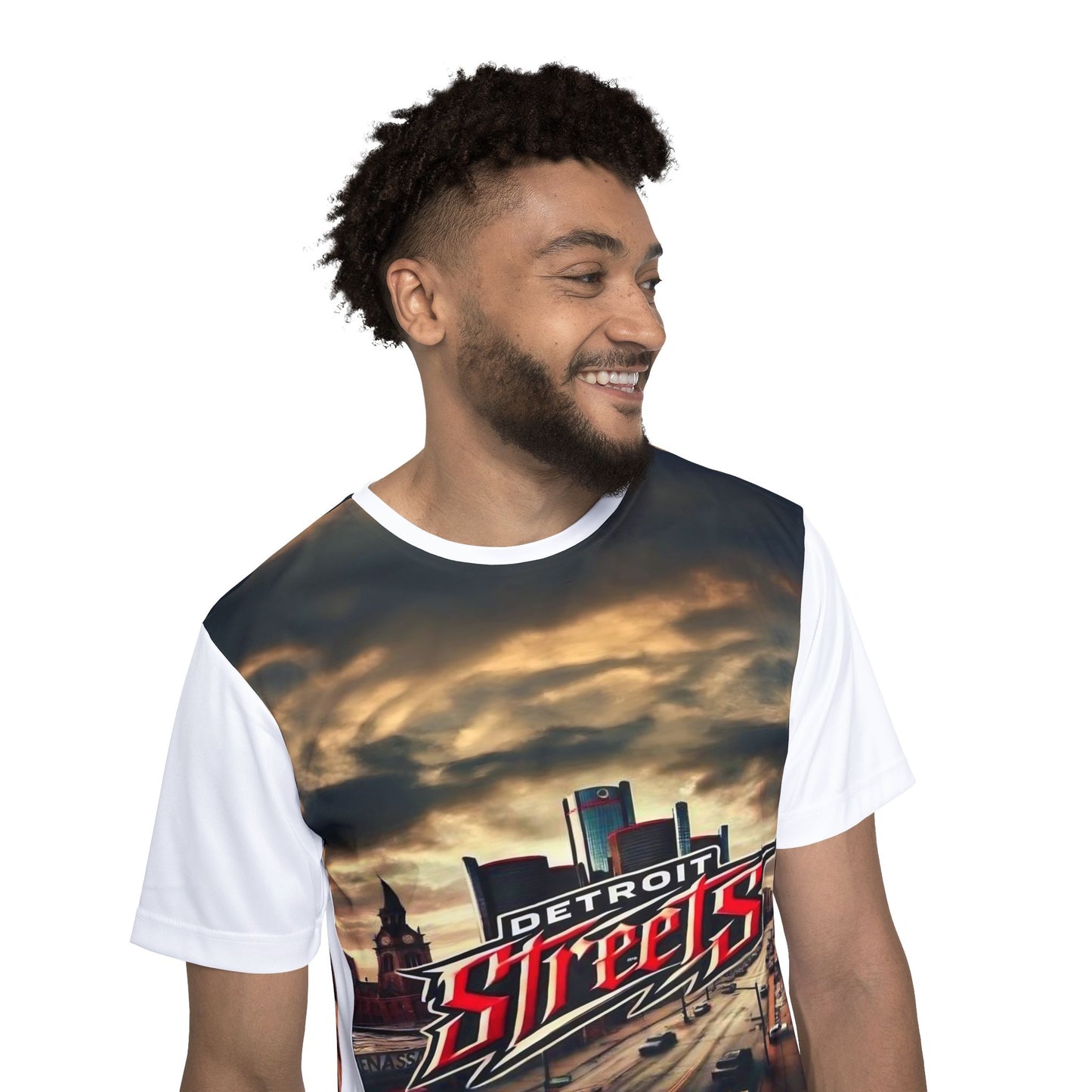 Detroit Streets Men's Sports Jersey - Urban Style Athletic Tee