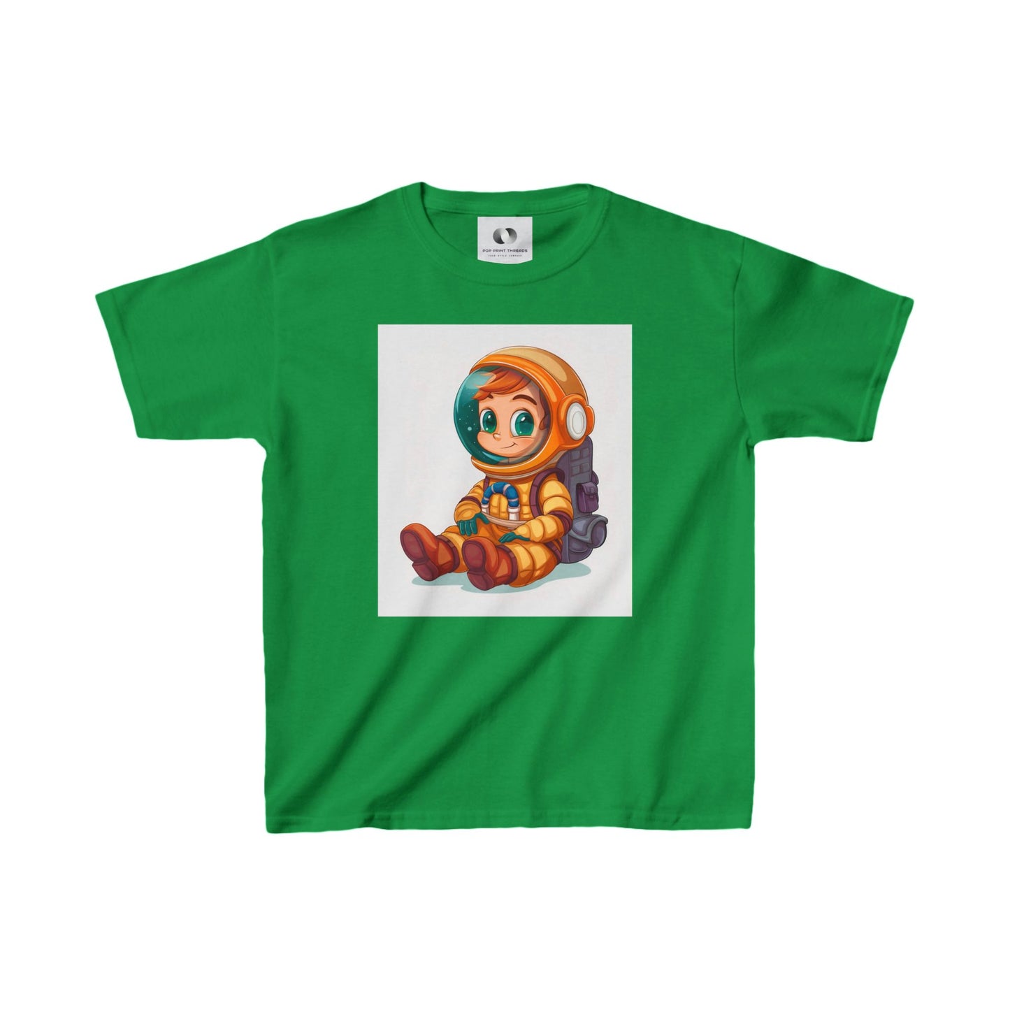 Astronaut Kids Heavy Cotton™ Tee - Fun Space Adventure Shirt for Young Explorers