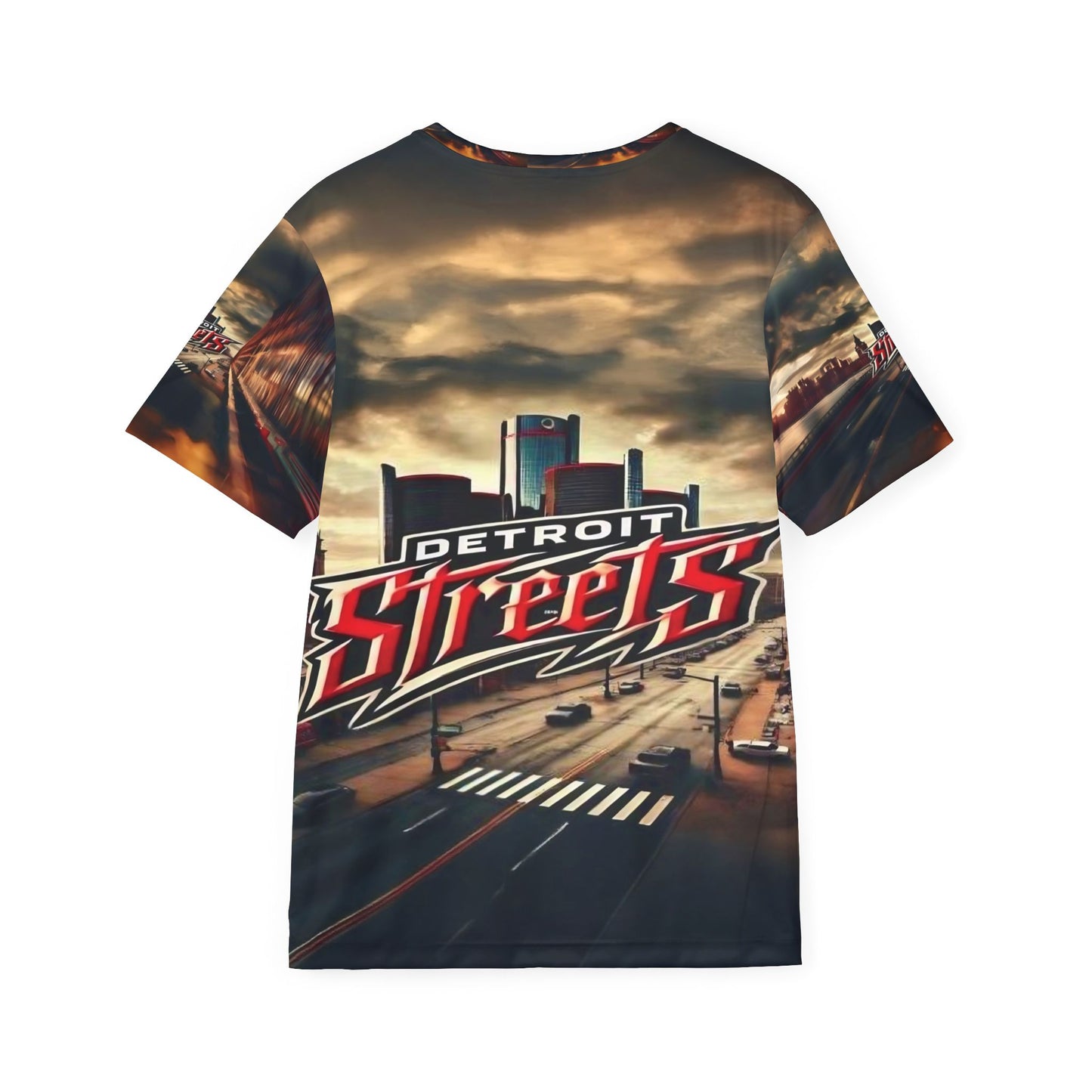 Detroit Streets Men's Sports Jersey - Urban Style Athletic Tee