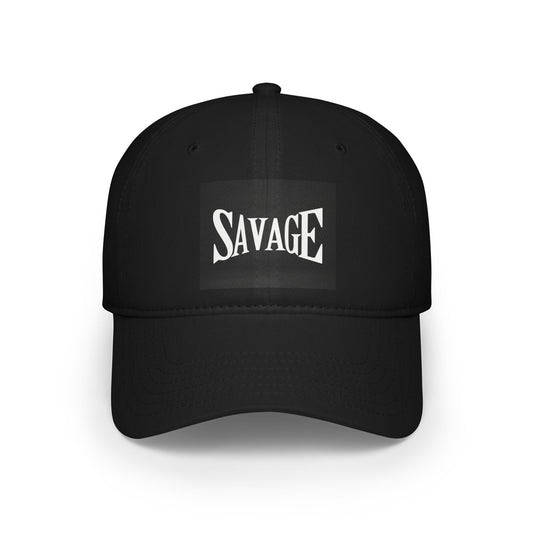 Savage Low Profile Baseball Cap - Bold Streetwear Style