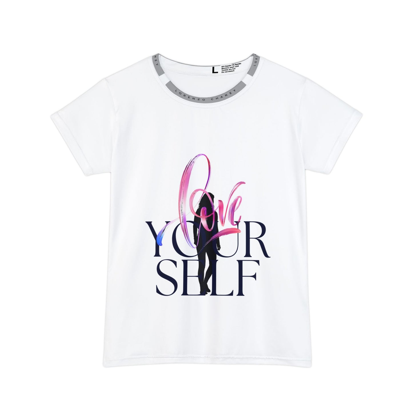 Love Yourself Women's Short Sleeve Shirt - Casual Empowerment Tee