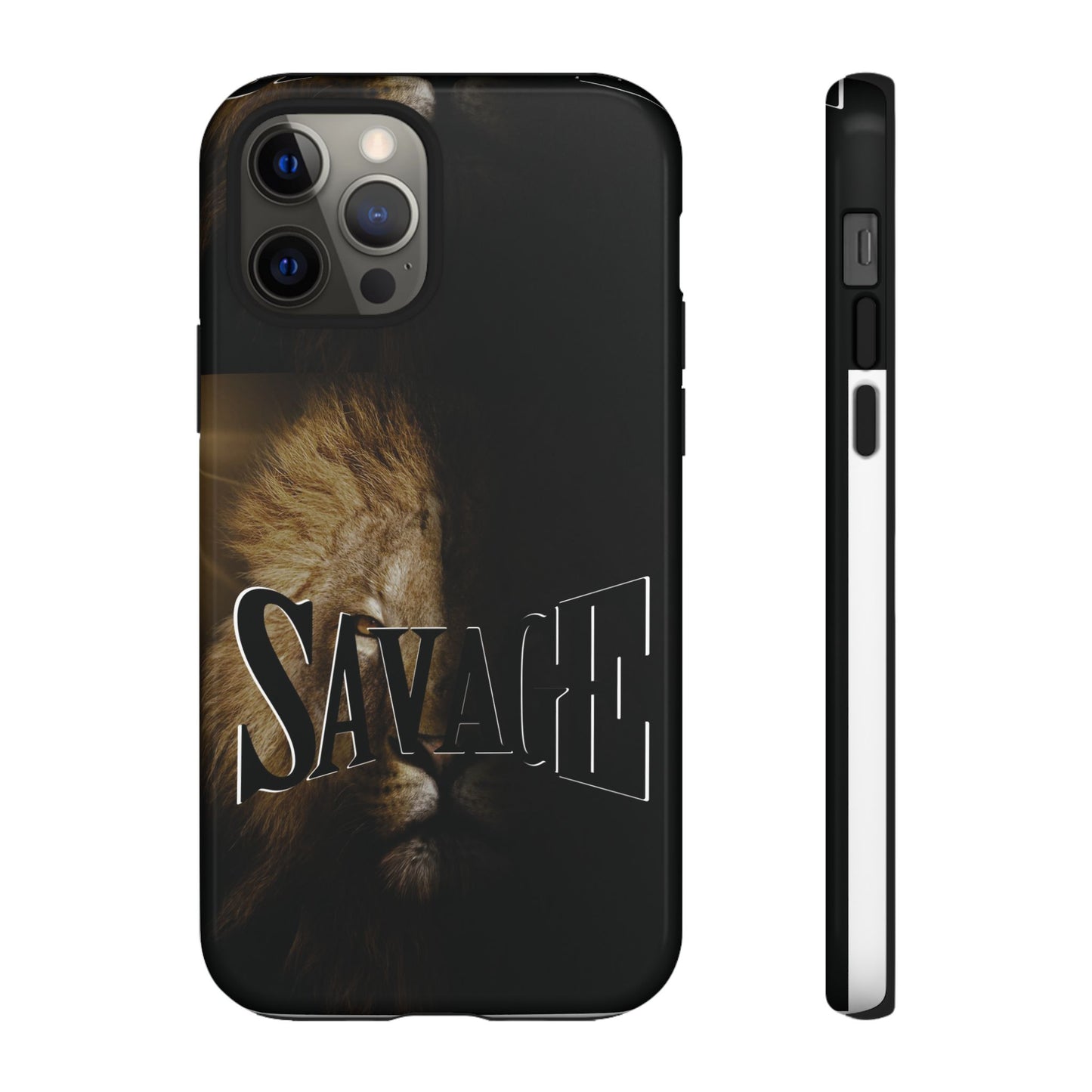 Savage Lion Phone Case - Tough & Stylish Protection