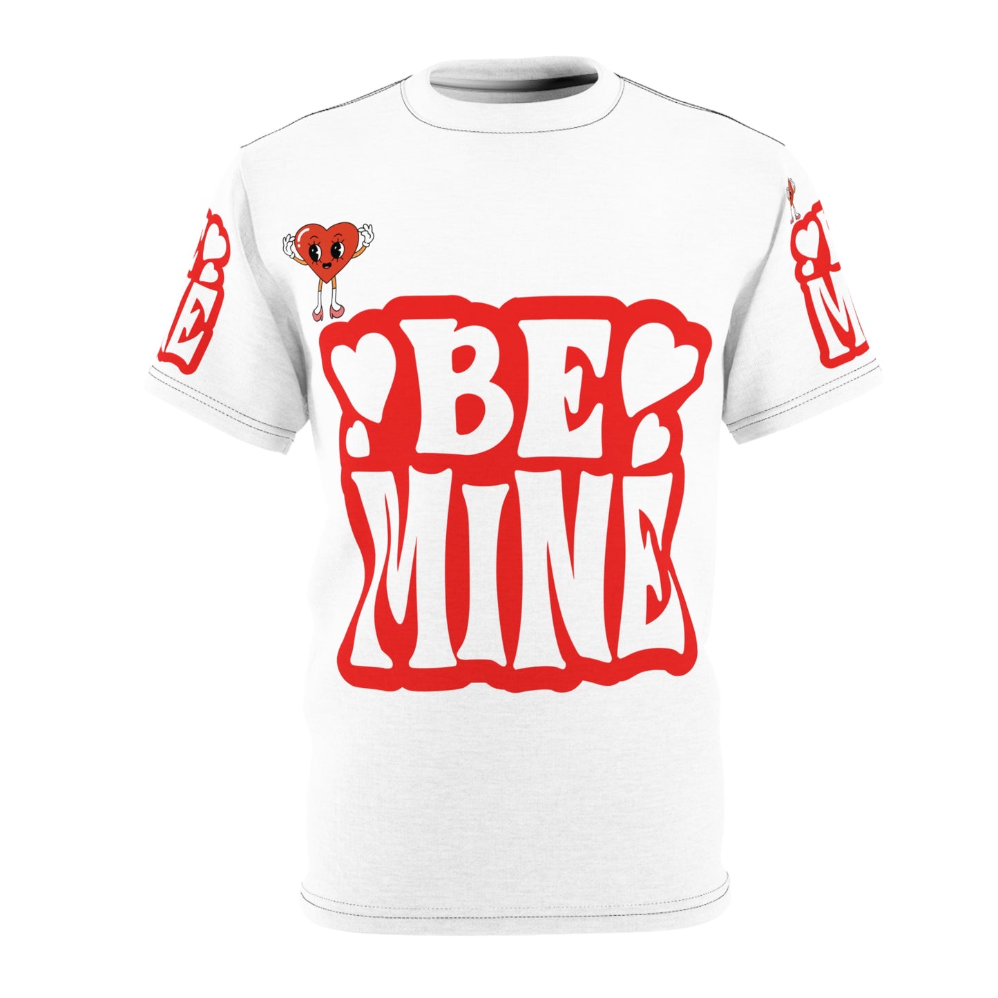 Valentine's Day Unisex T-Shirt - 'Be Mine' Heart Design