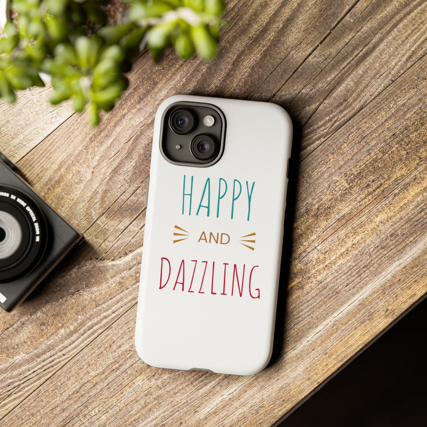 Happy and Dazzling Phone Case – Uplifting Design for Smartphone Protection