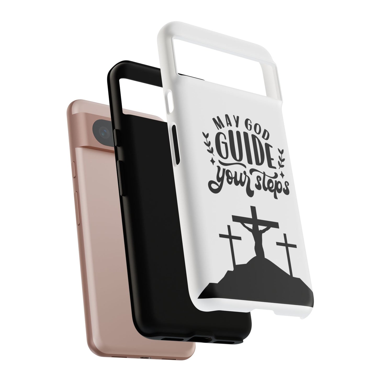 Inspirational Phone Case - "May God Guide Your Steps"