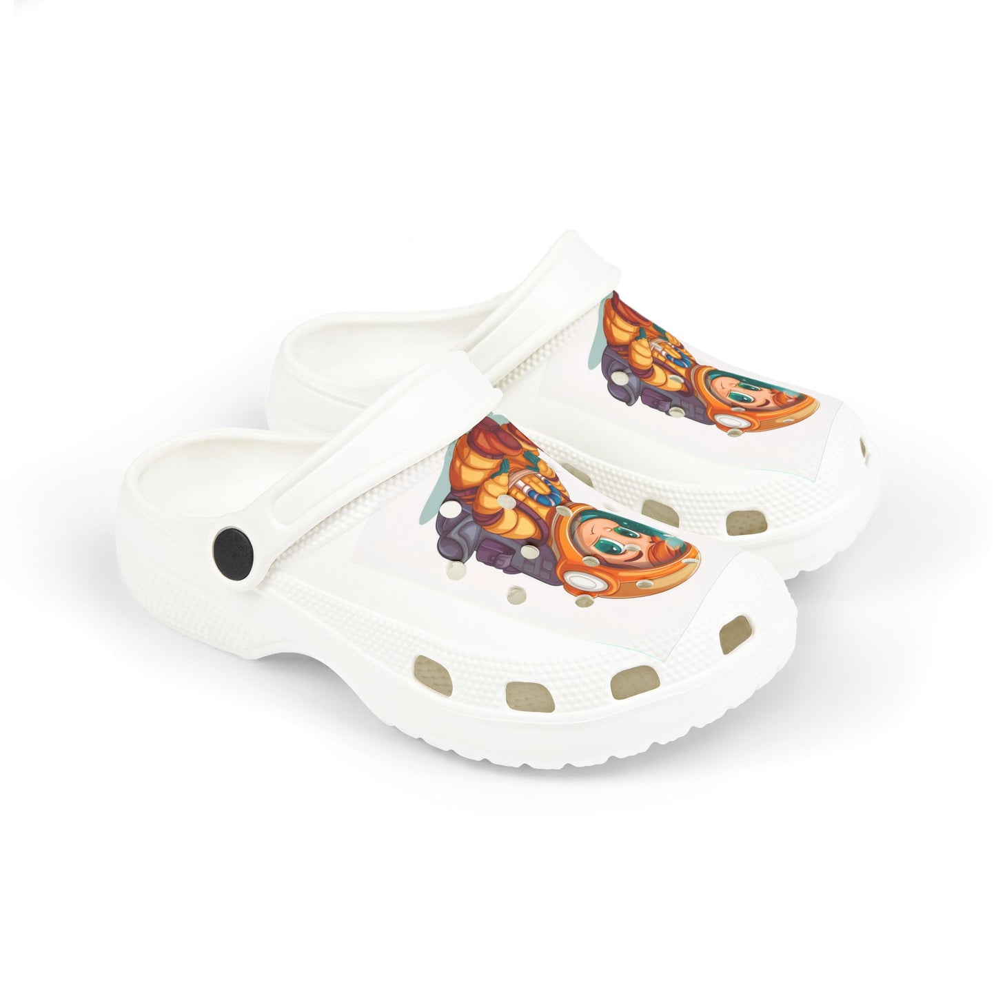 Kids' Astronaut EVA Clogs - Fun Space-Themed Footwear for Little Explorers