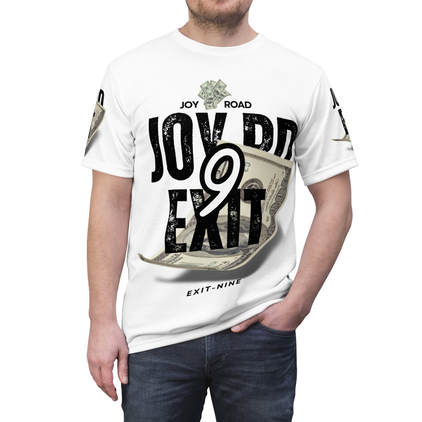 Joy Road Unisex Cut & Sew Tee - Exit 9 Dollar Design