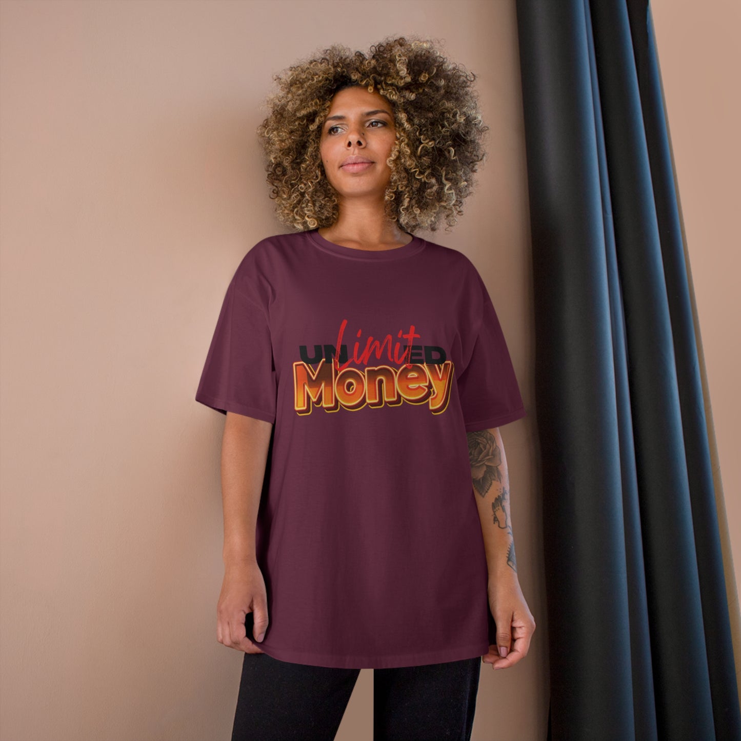 Champion T-Shirt - Unlimited Money Graphic Tee for Trendsetters