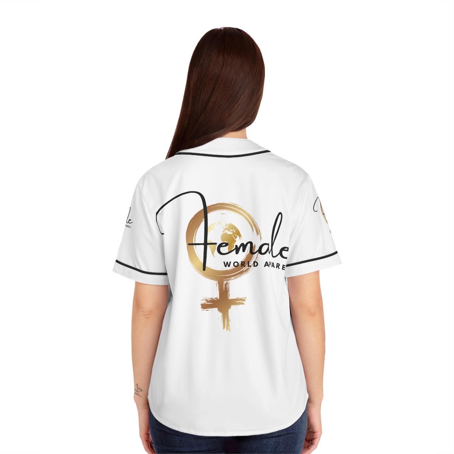 Empowering Women's Baseball Jersey - Stylish Gender Equality Apparel