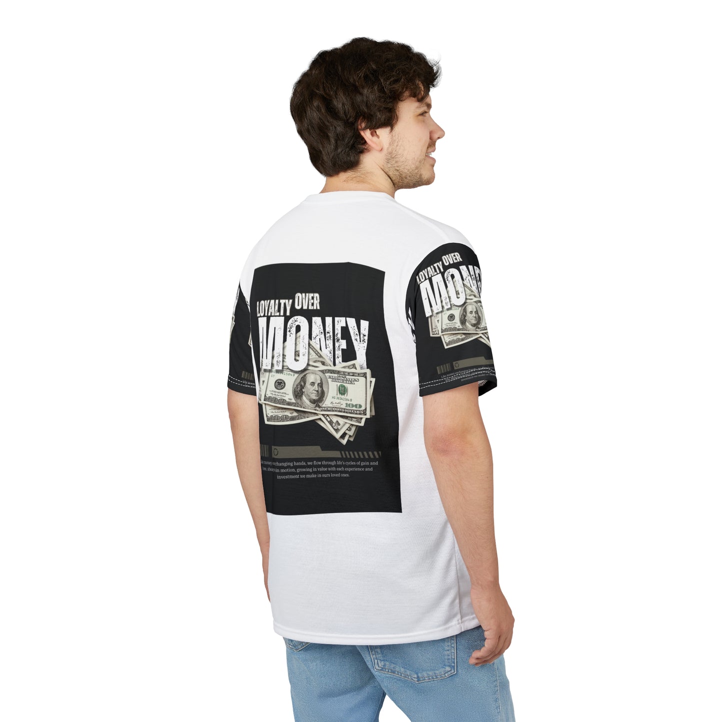 Loyalty Over Money Unisex Tee - Bold Statement Shirt for Motivated Individuals