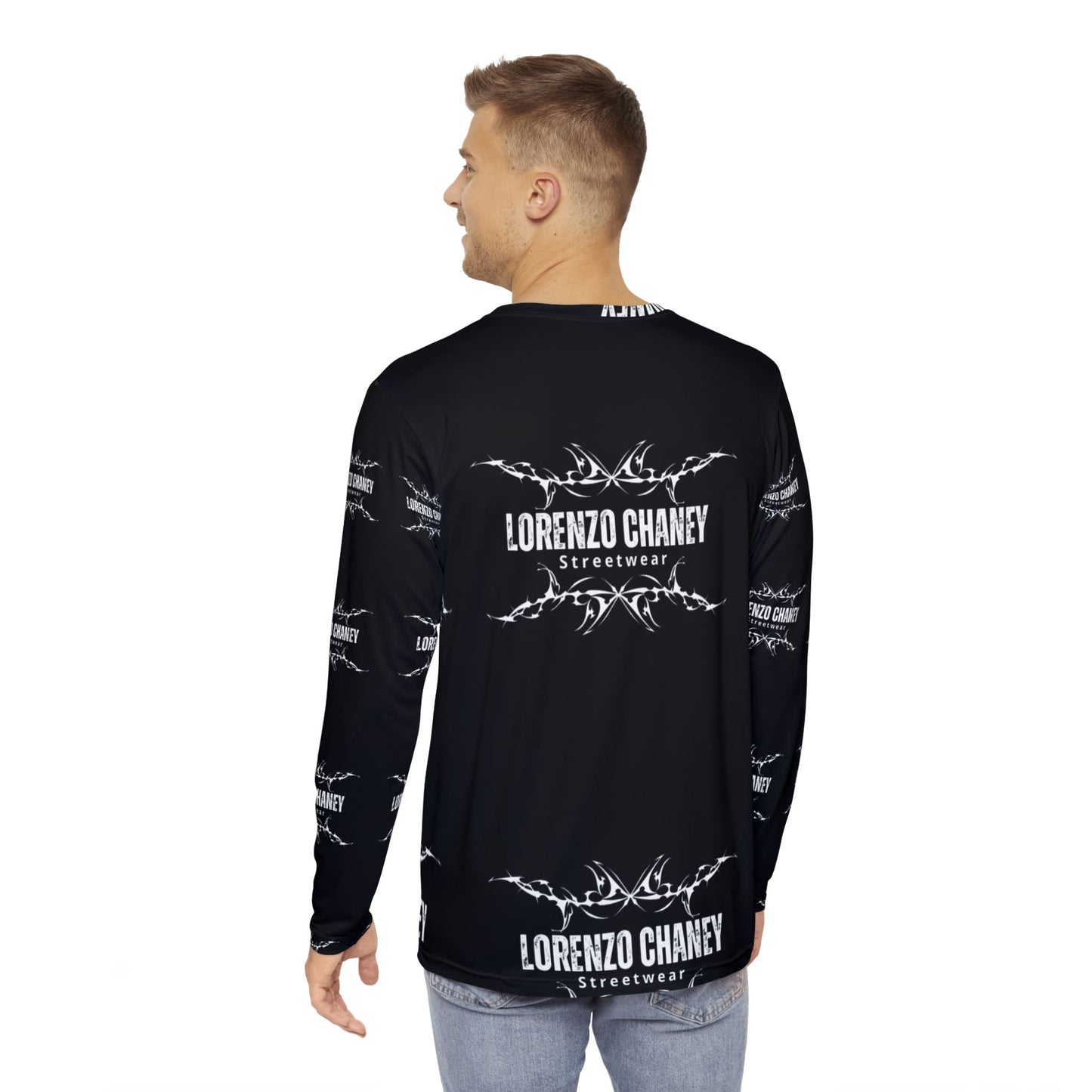 Lorenzo Chaney Streetwear Long Sleeve Shirt - Edgy Graphic Tee for Everyday Style