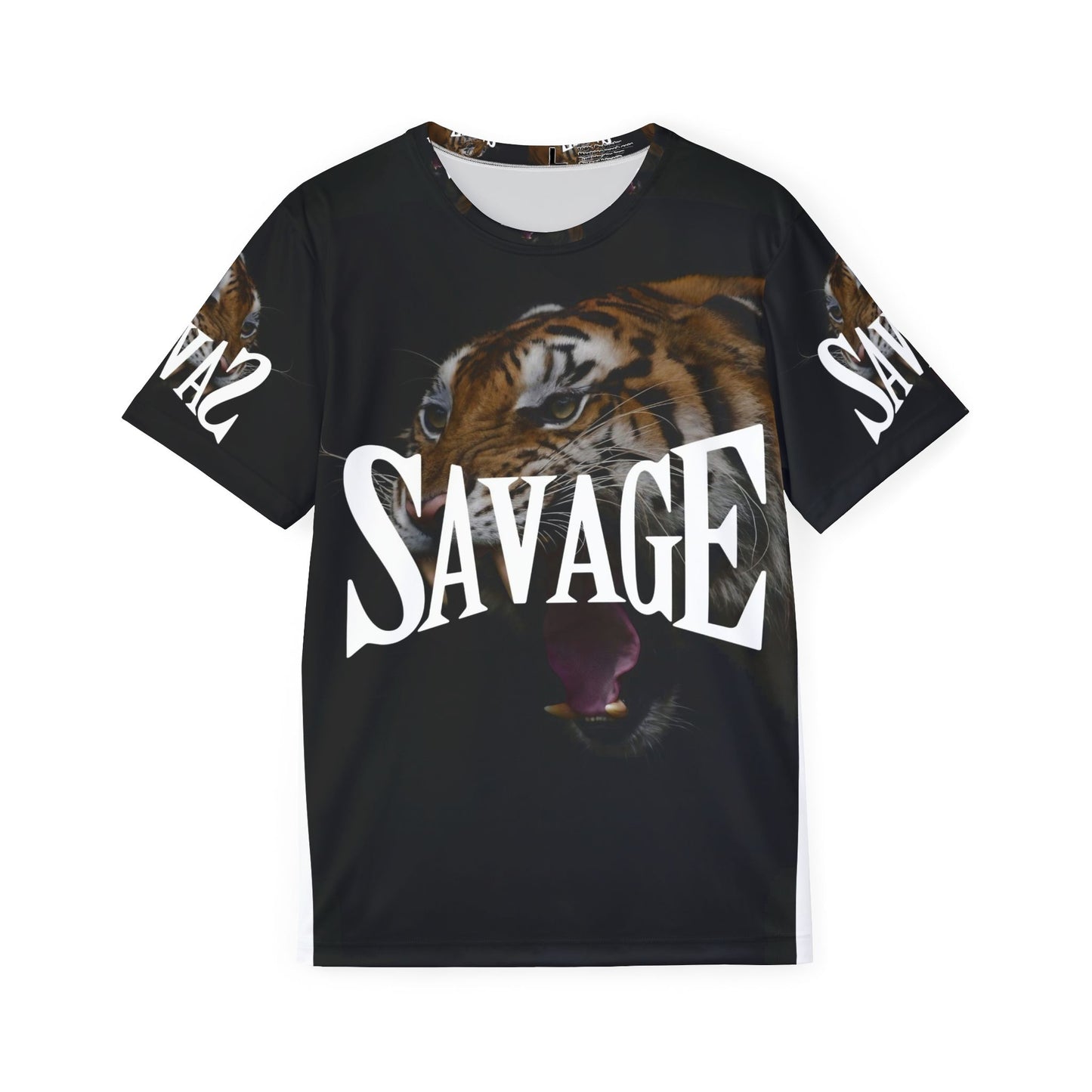 Savage Tiger Men's Sports Jersey - Bold Athletic Apparel for Game Day