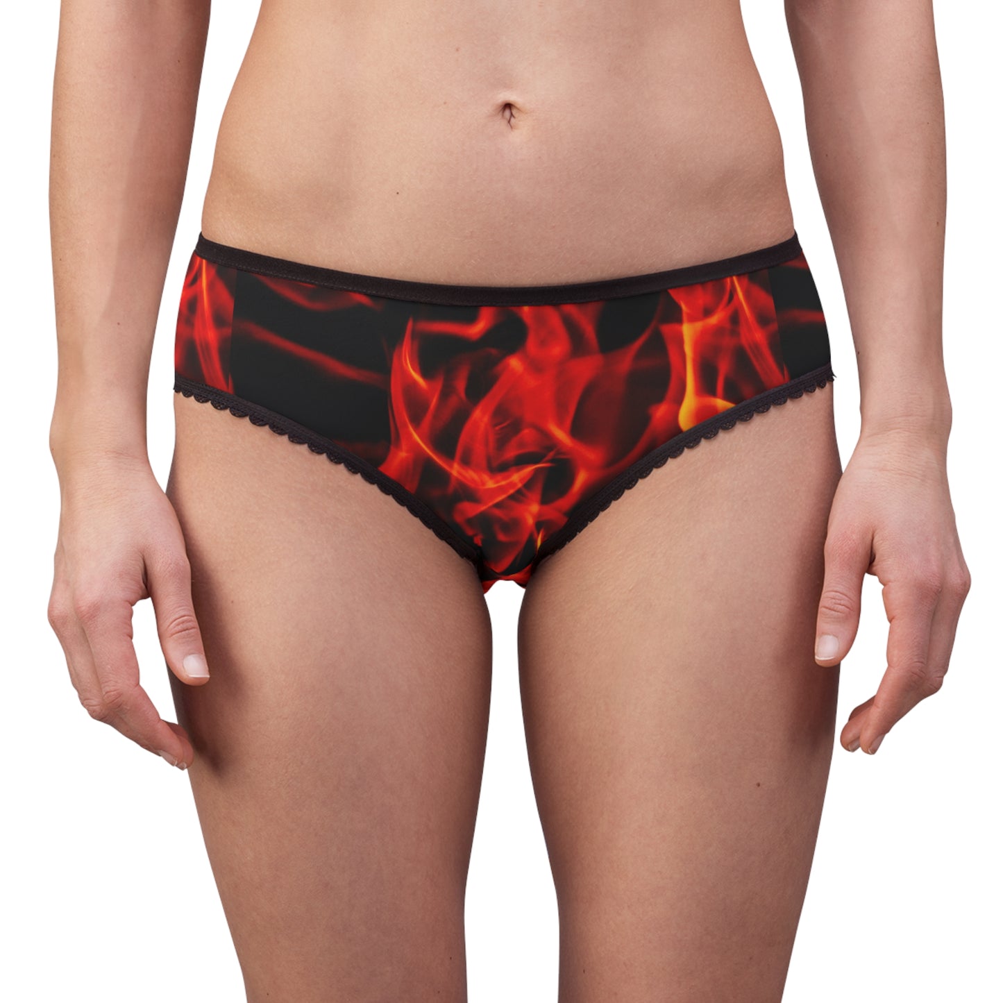 Fiery Graphic Women's Briefs - Bold Comfort & Style